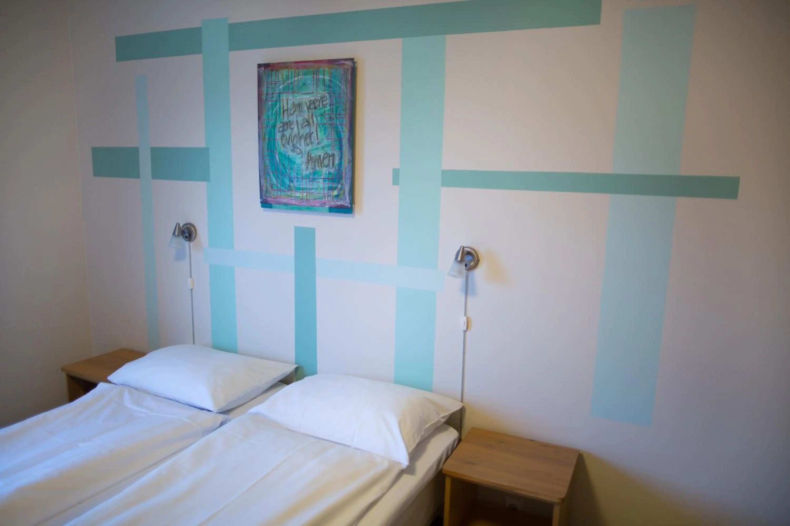 Bed in Lyngmo Gjestehus