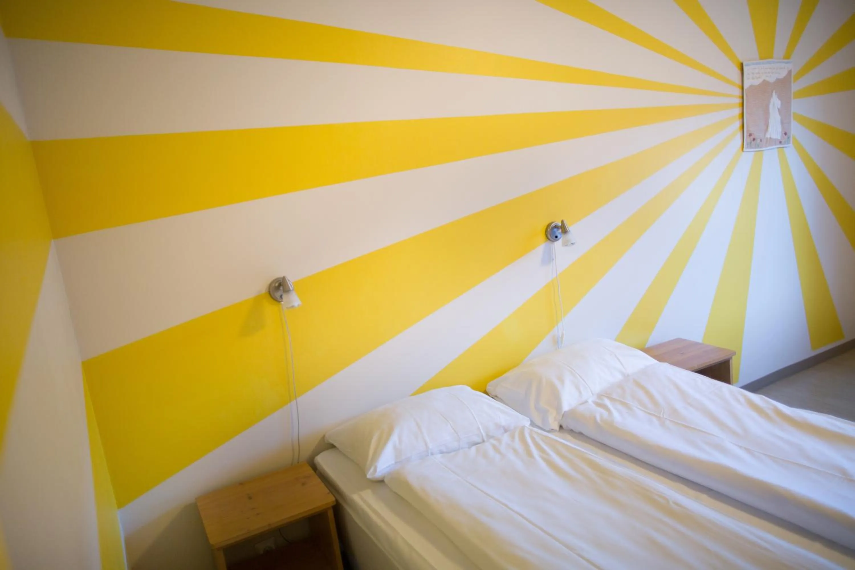 Bed in Lyngmo Gjestehus