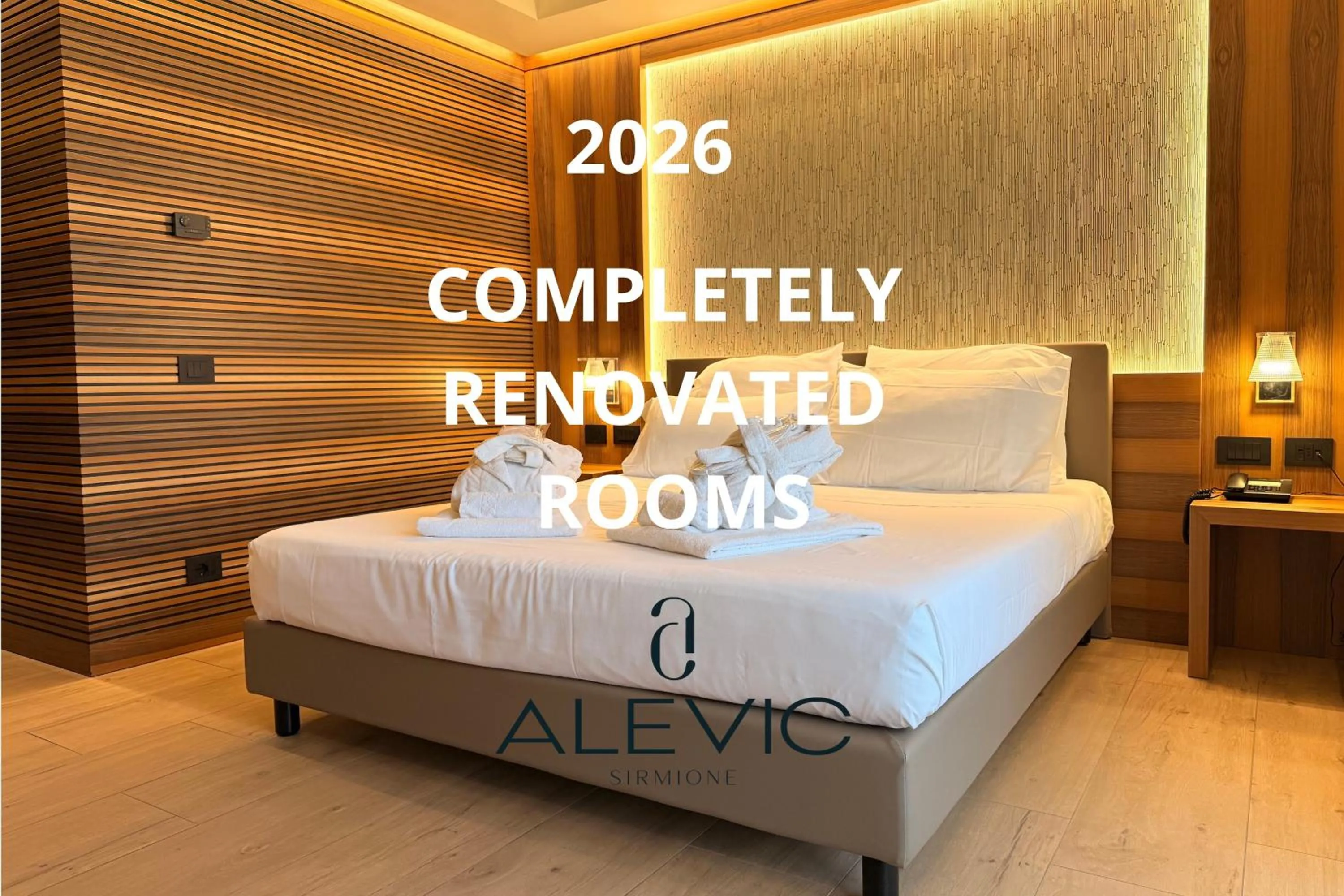 Bed in Alevic Hotel Sirmione