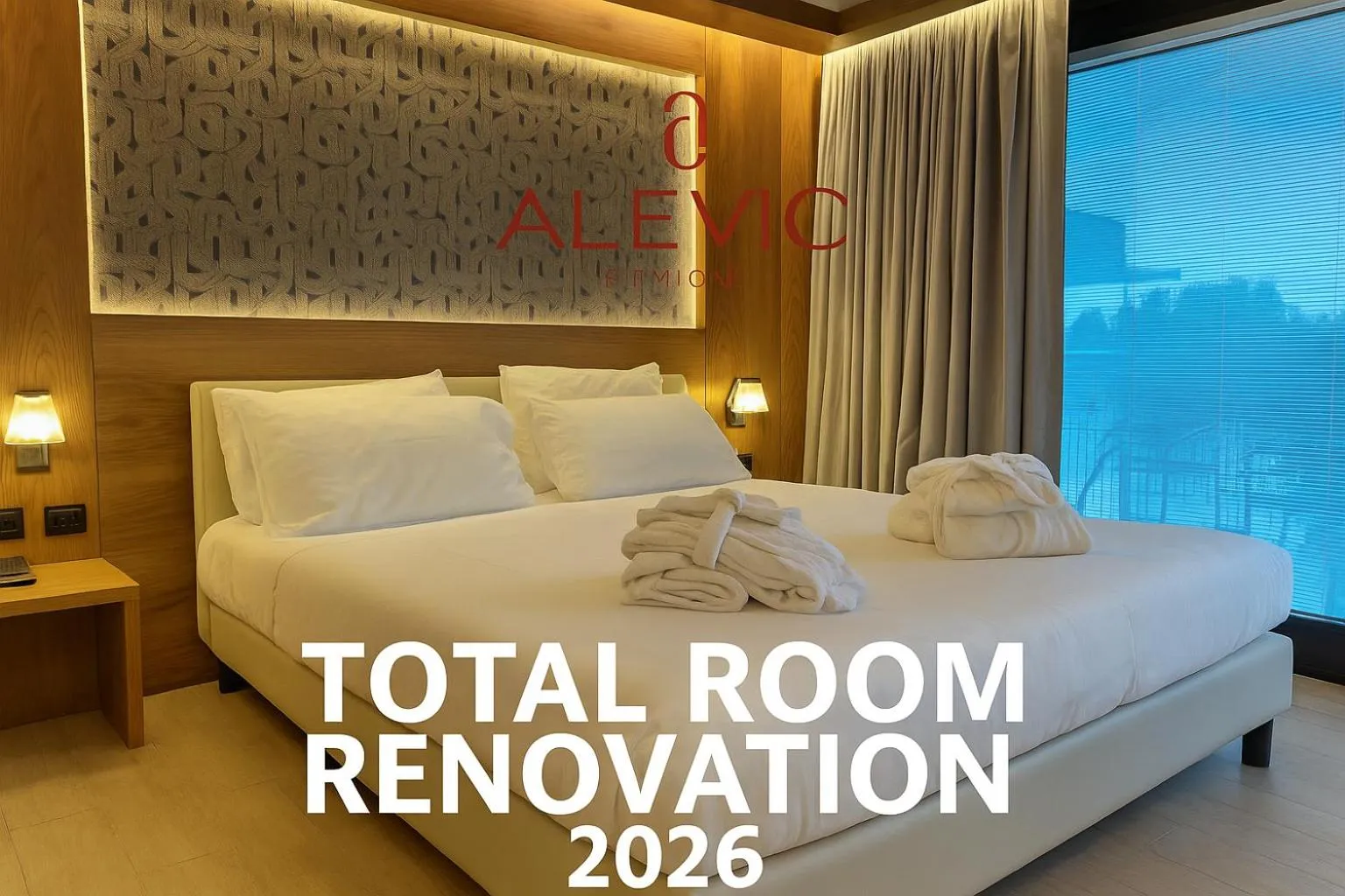 Bedroom, Bed in Alevic Hotel Sirmione