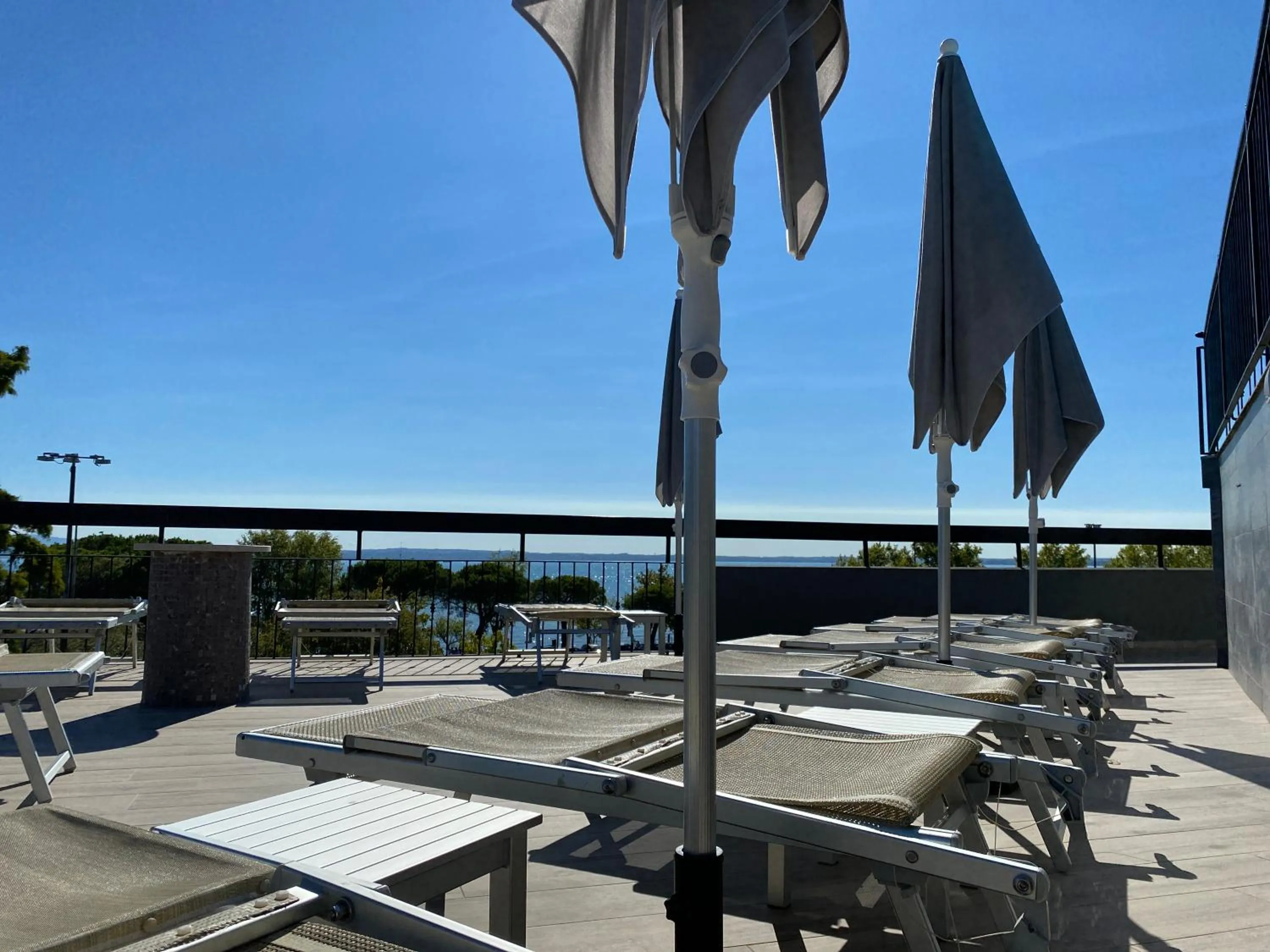 Solarium in Alevic Hotel Sirmione