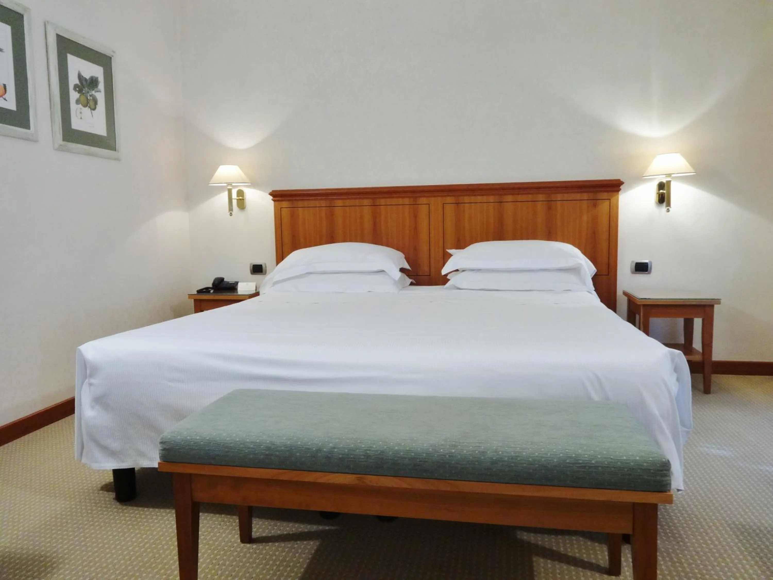 Bed in Hotel Excelsior Magenta