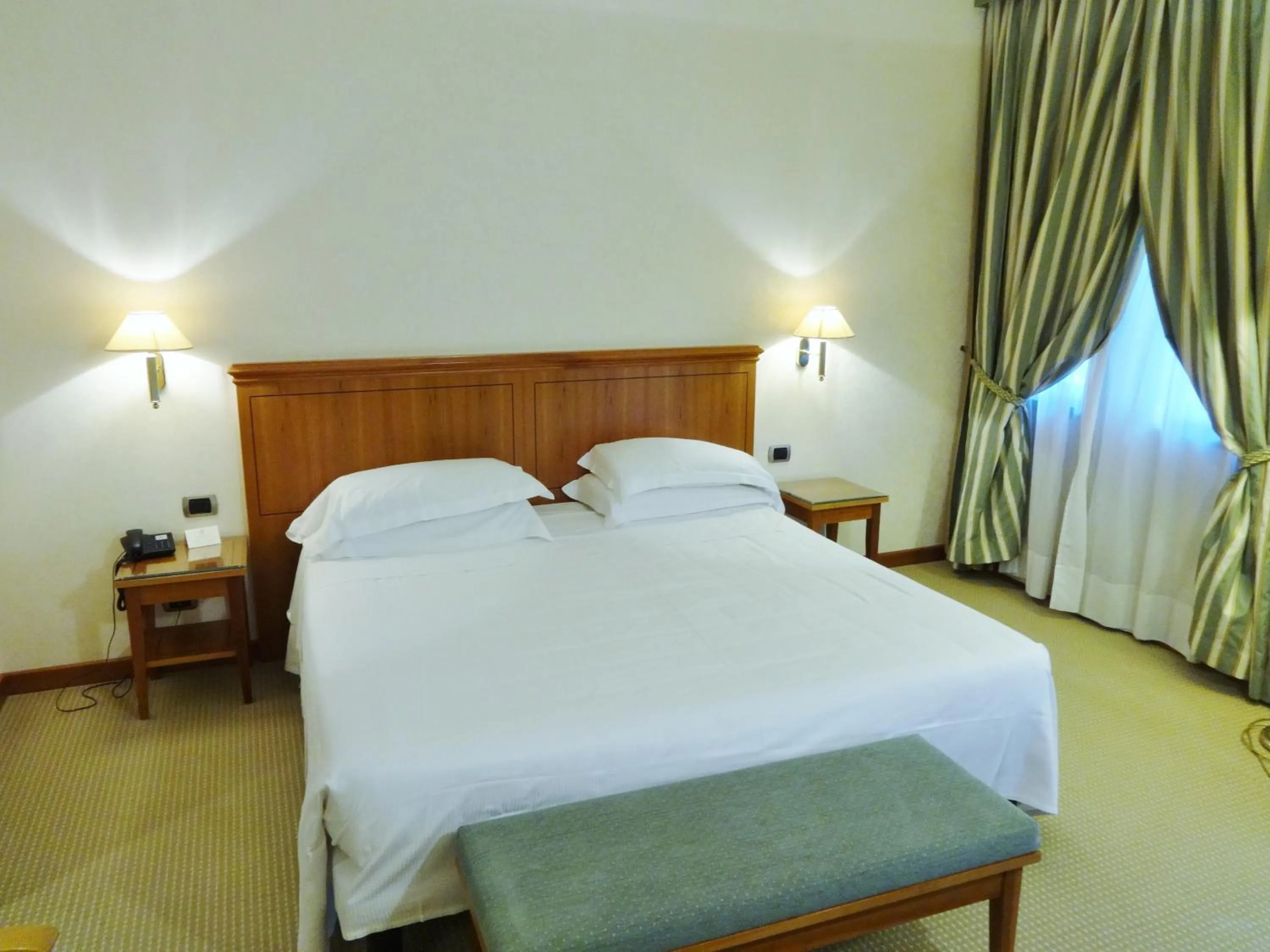 Bed in Hotel Excelsior Magenta