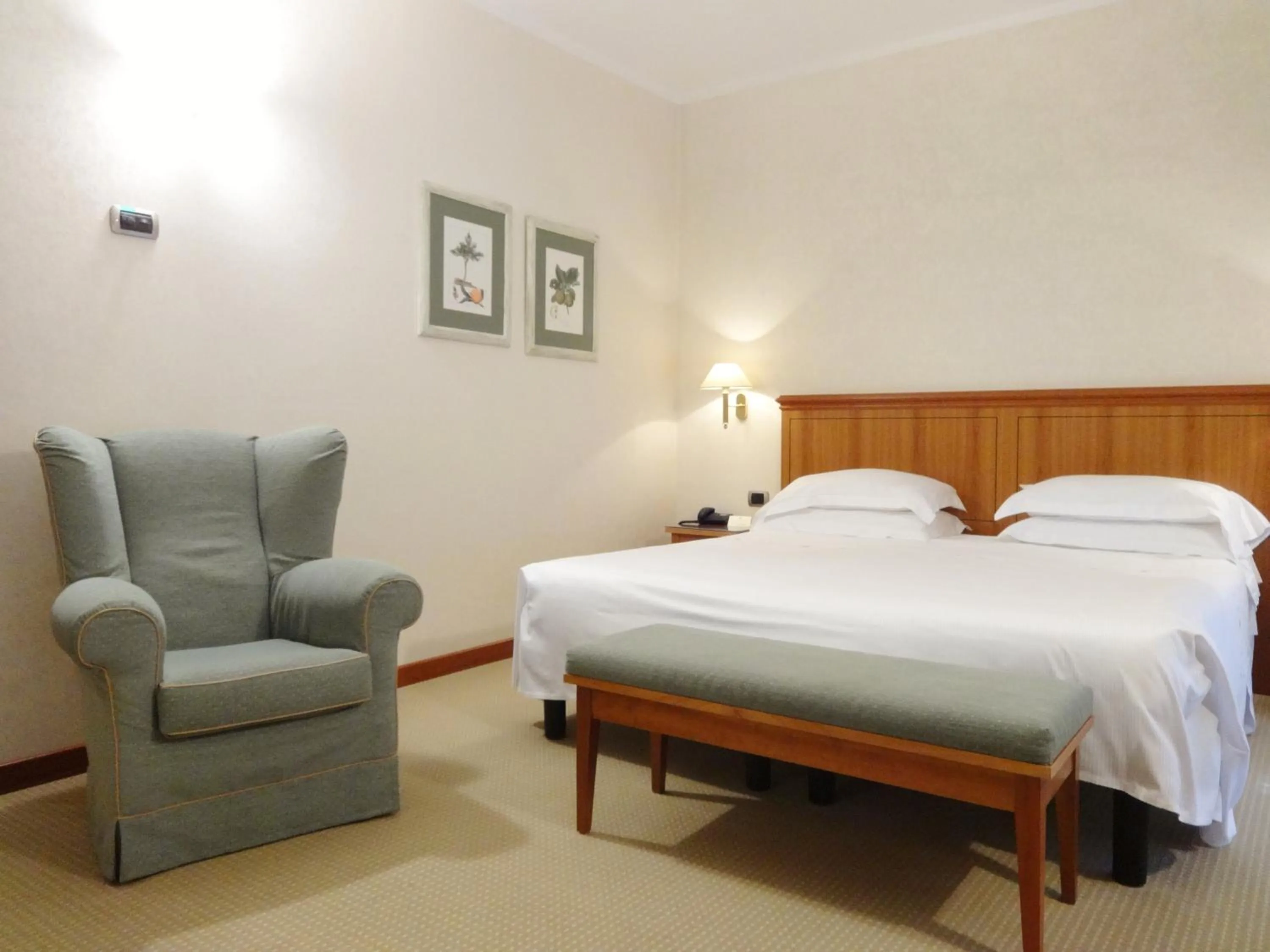 Bed in Hotel Excelsior Magenta