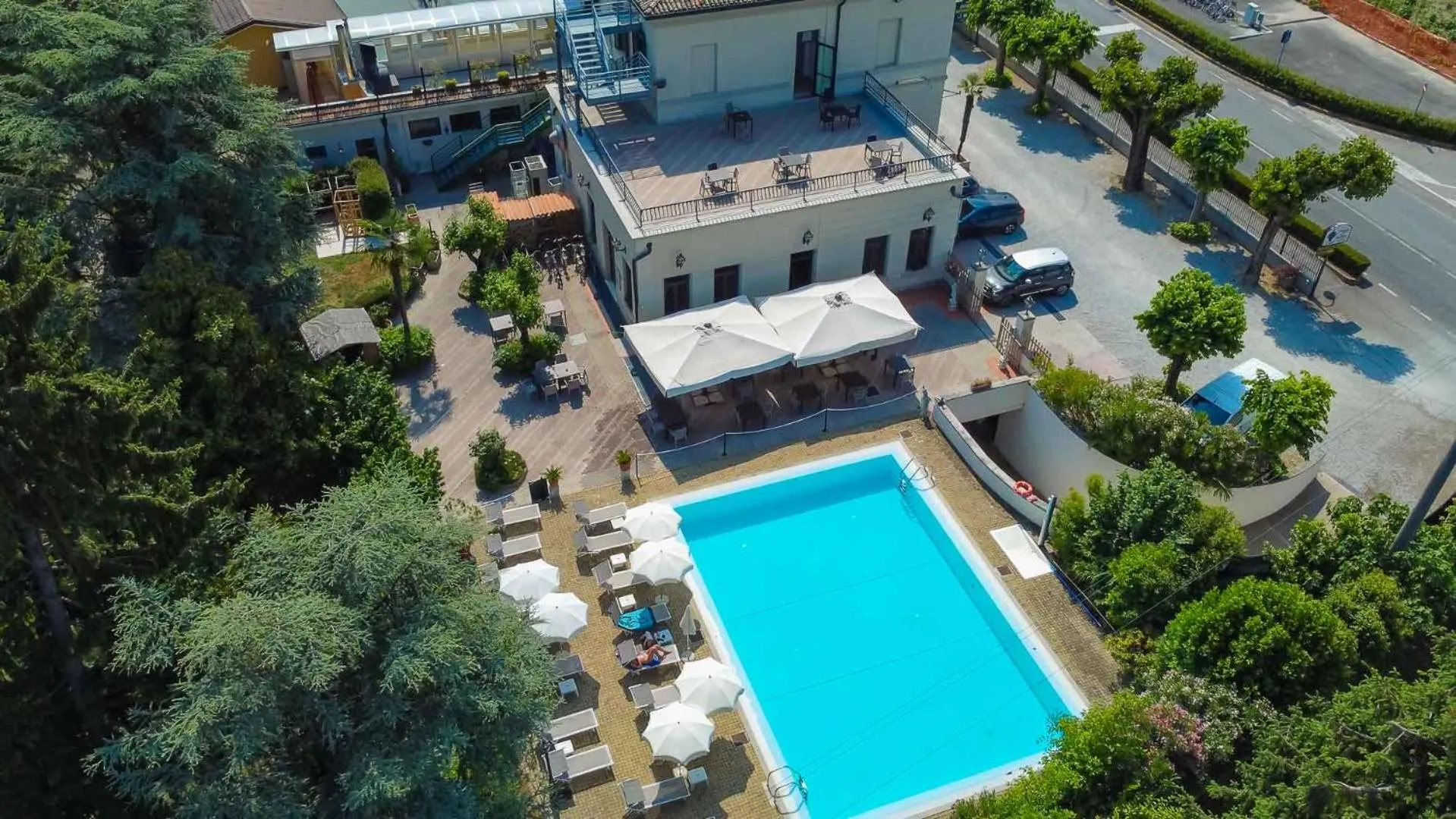 Garden in Hotel Dogana