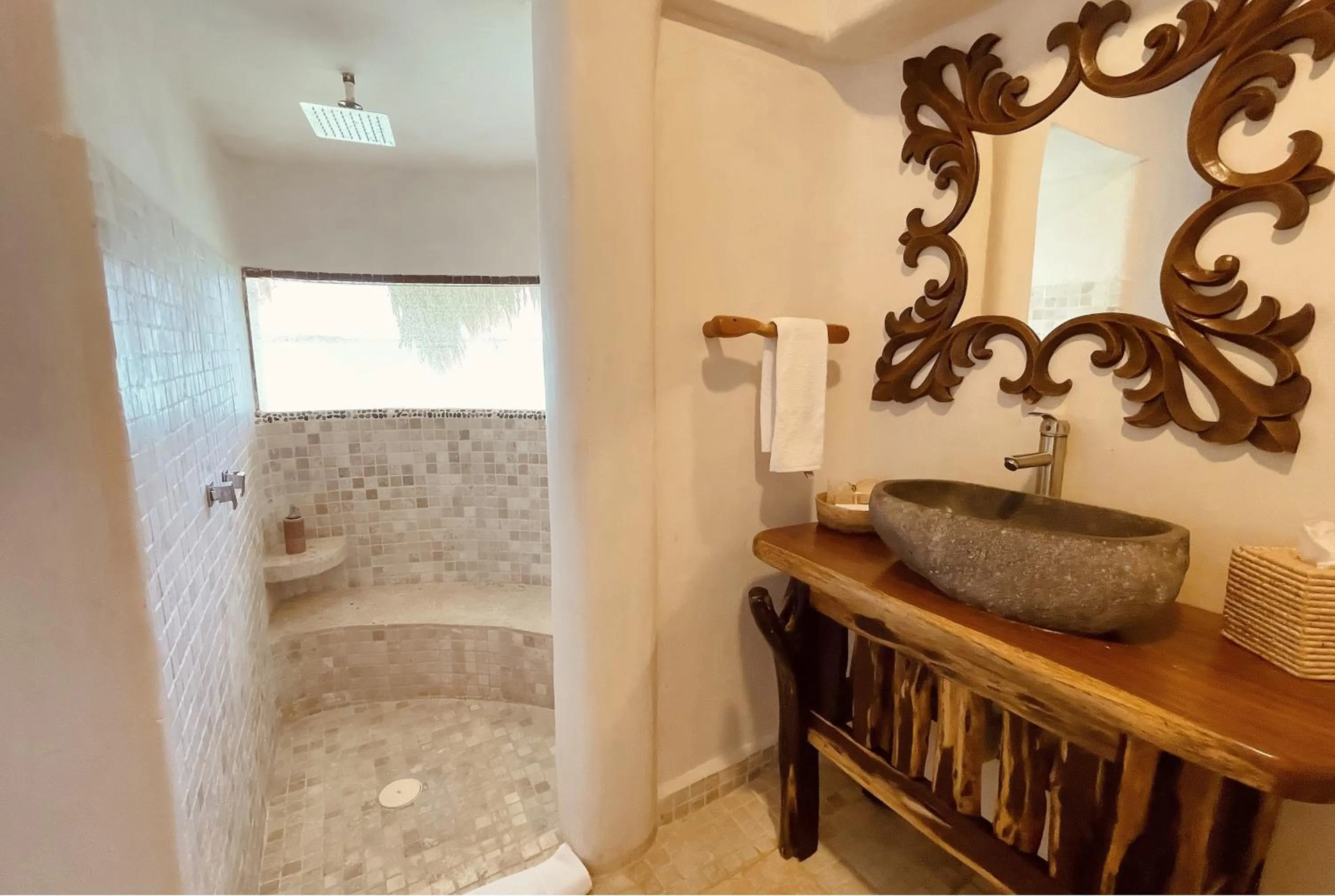 Bathroom in Akalki Hotel y Centro Holistico