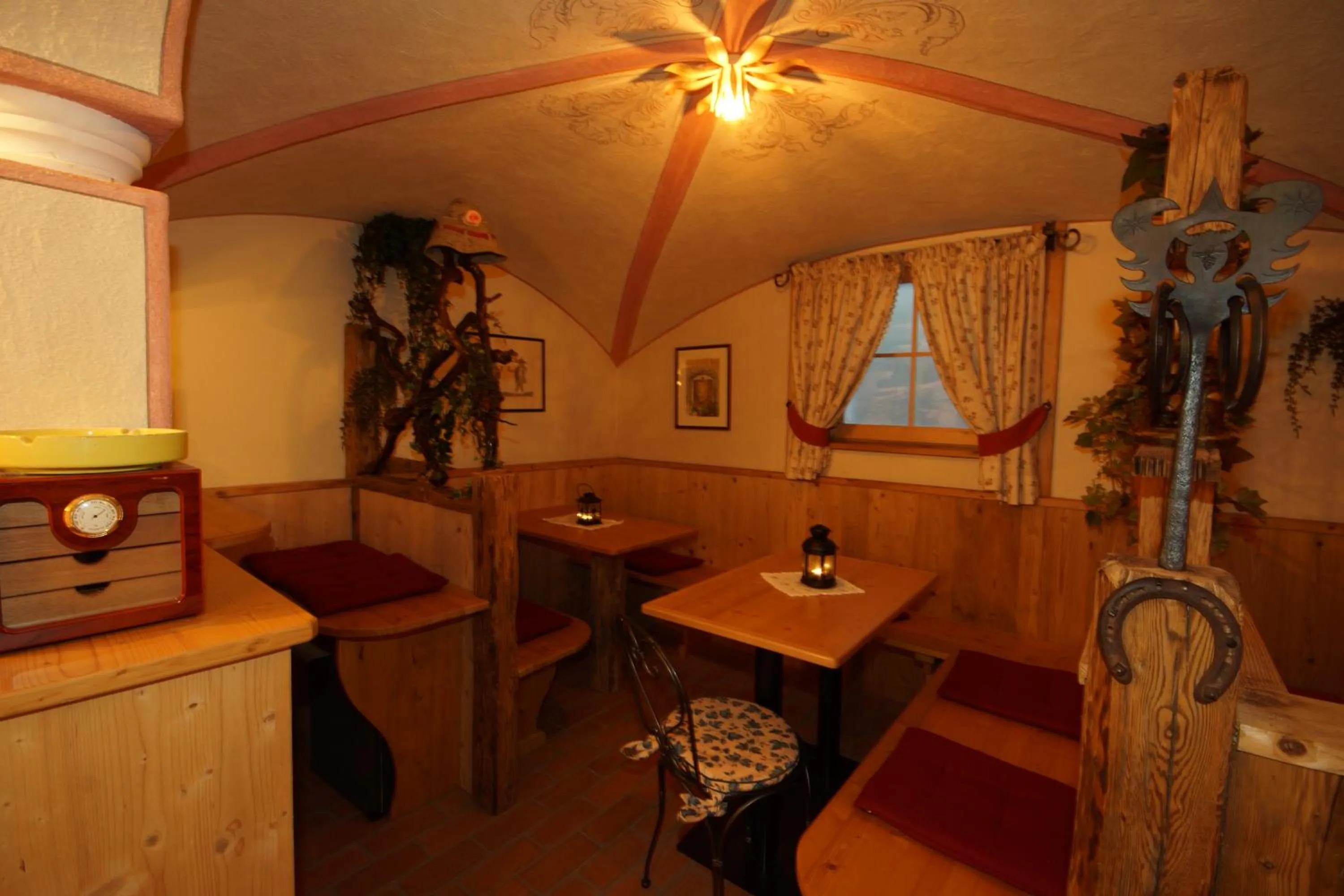 Decorative detail in Hotel Akelei