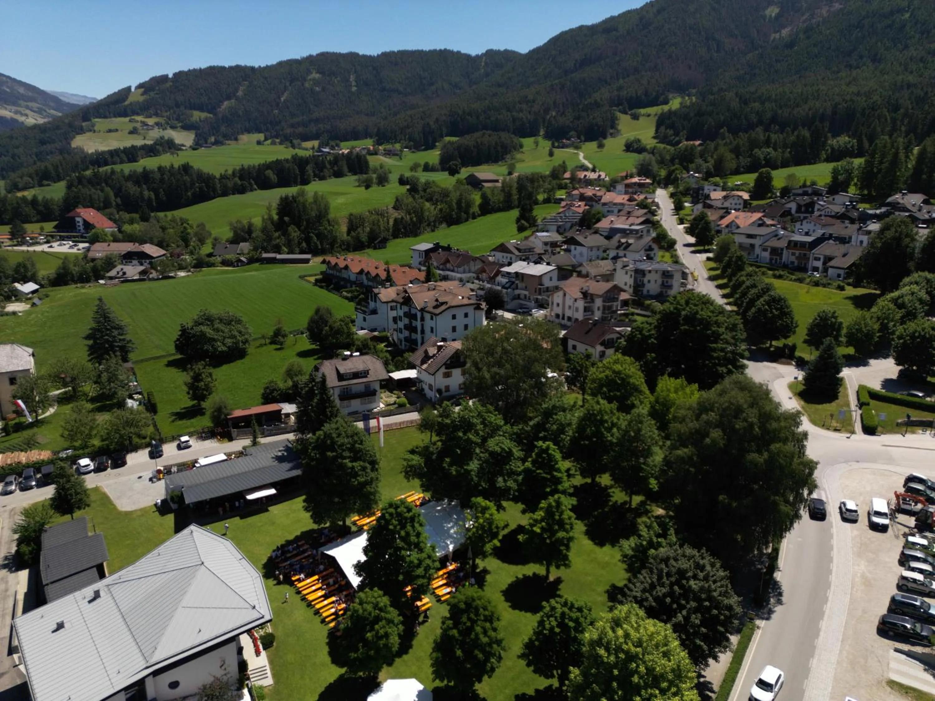 Natural landscape in Hotel Akelei