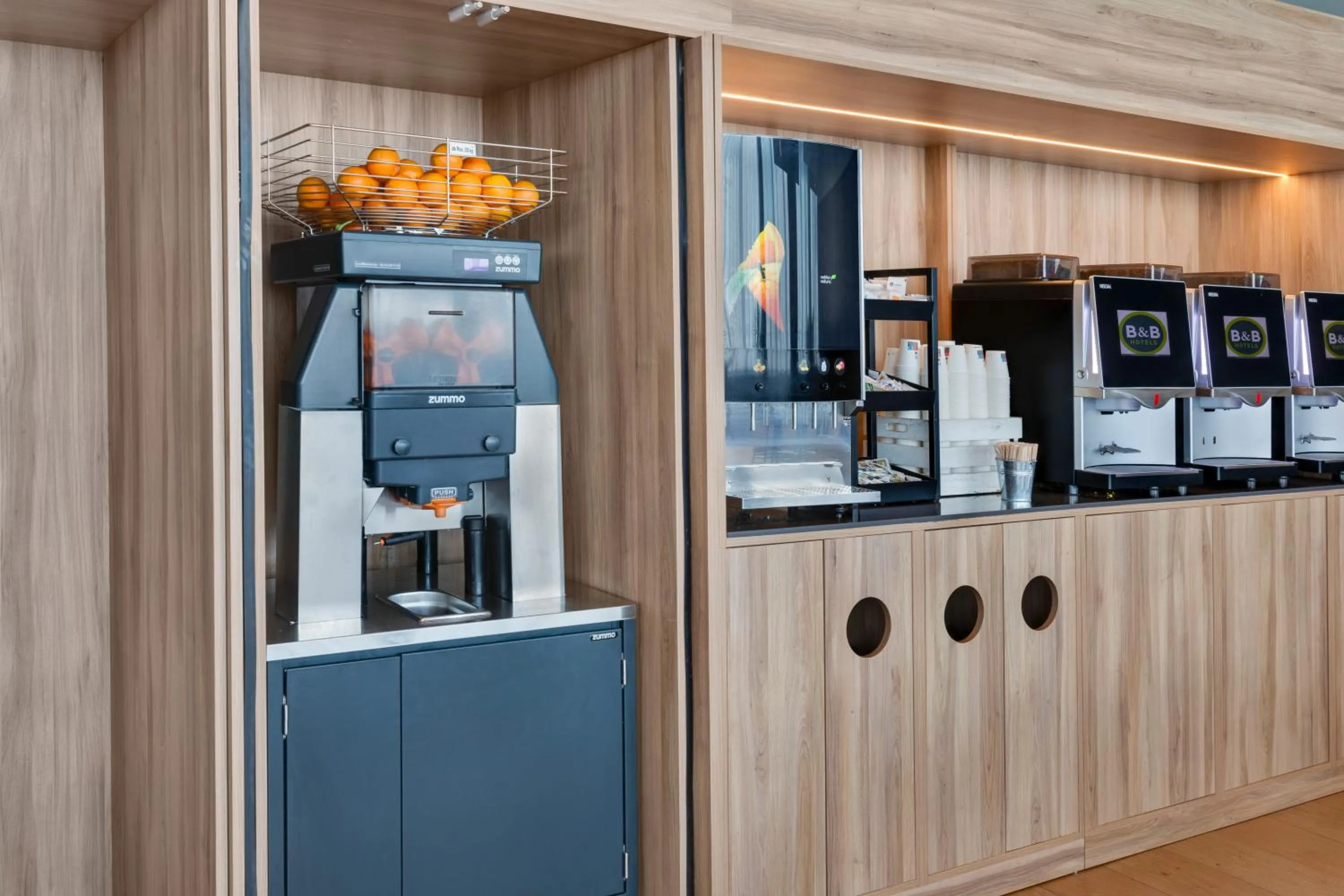 Buffet breakfast in B&B HOTEL Barcelona Viladecans