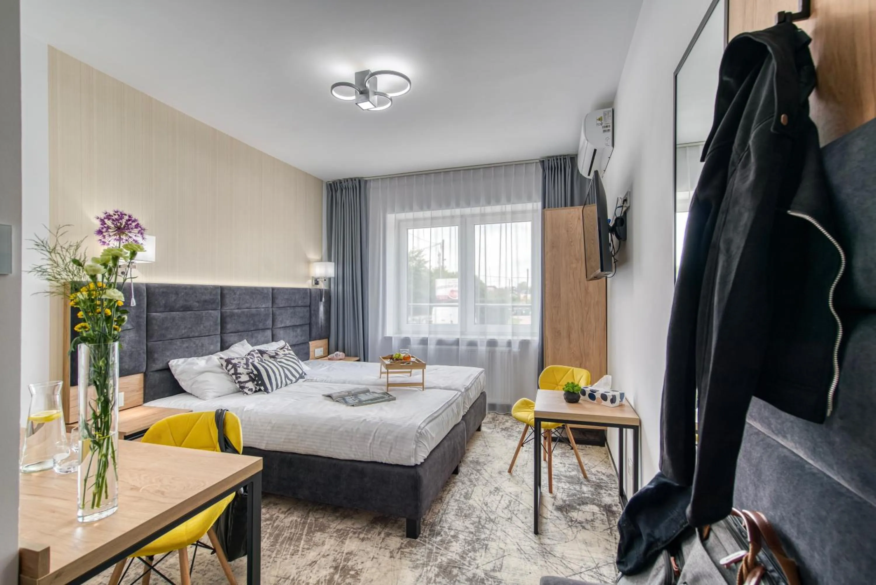 Bed in Acodomo Apartamenty