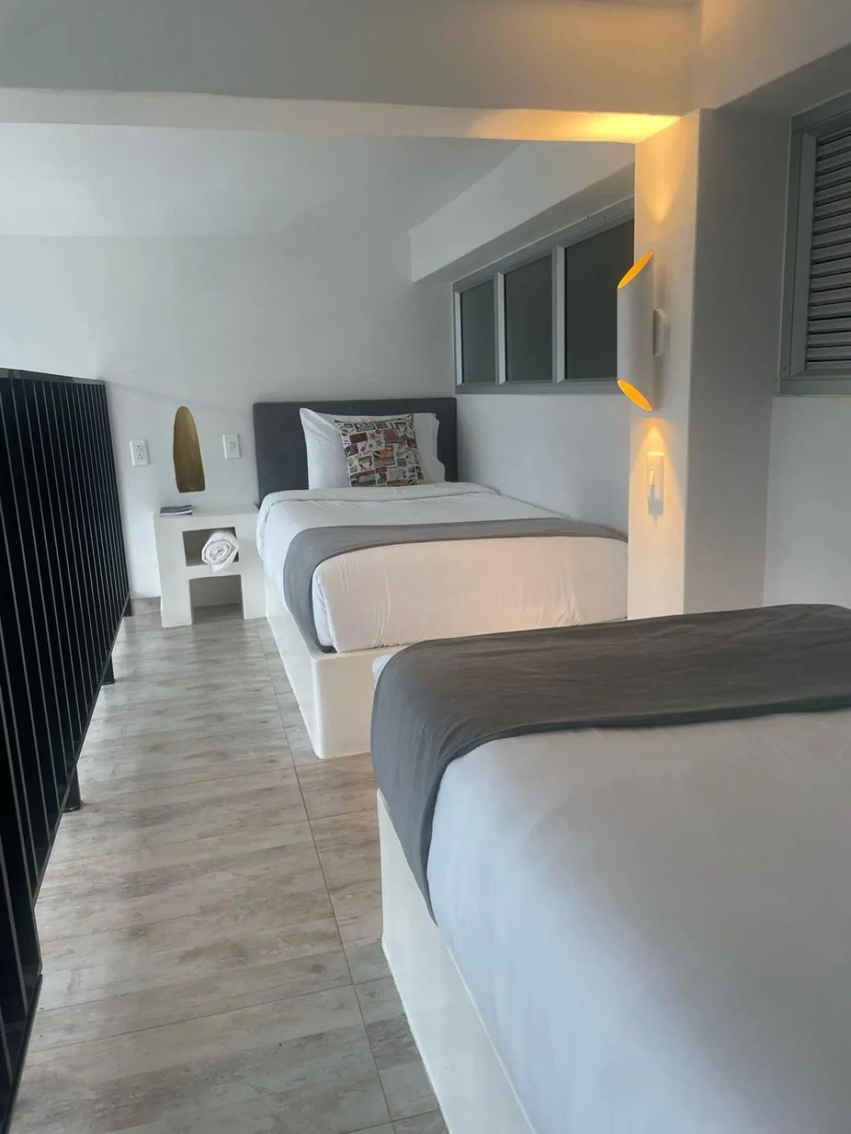 Bed in La Vista EcoHouse