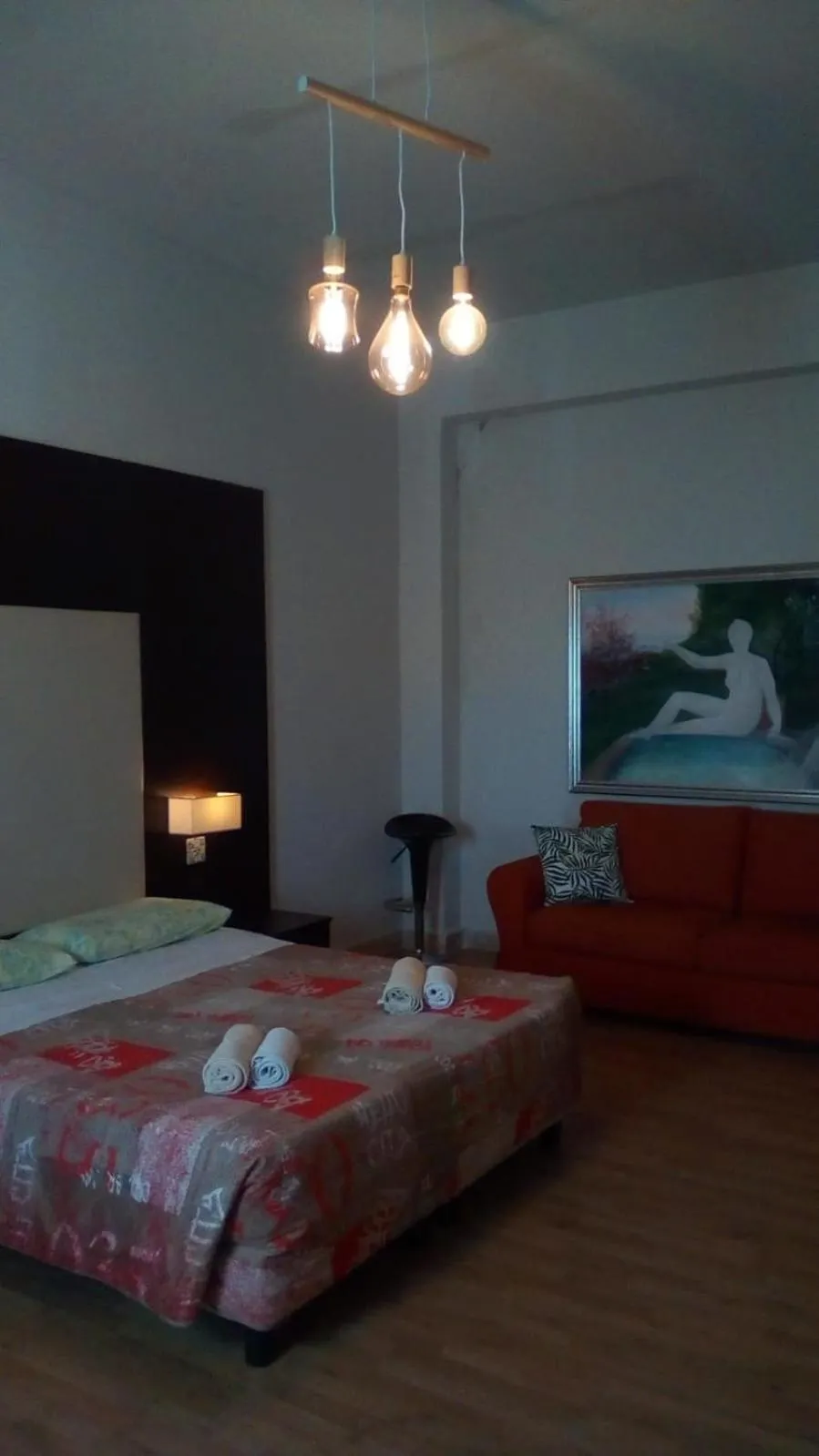 Bedroom, Bed in Hotel Libertà