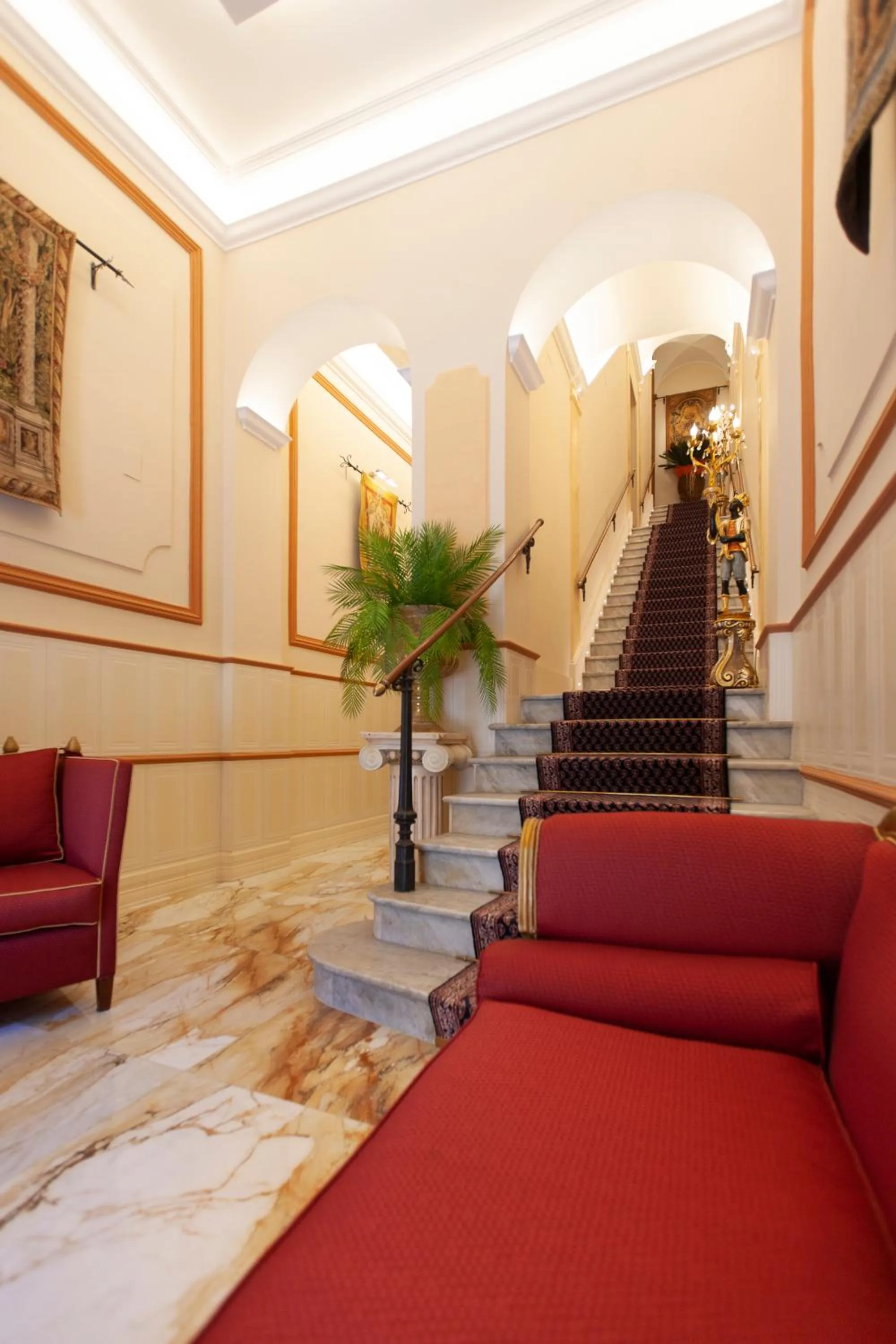 Lobby or reception in Residenza Antica Roma