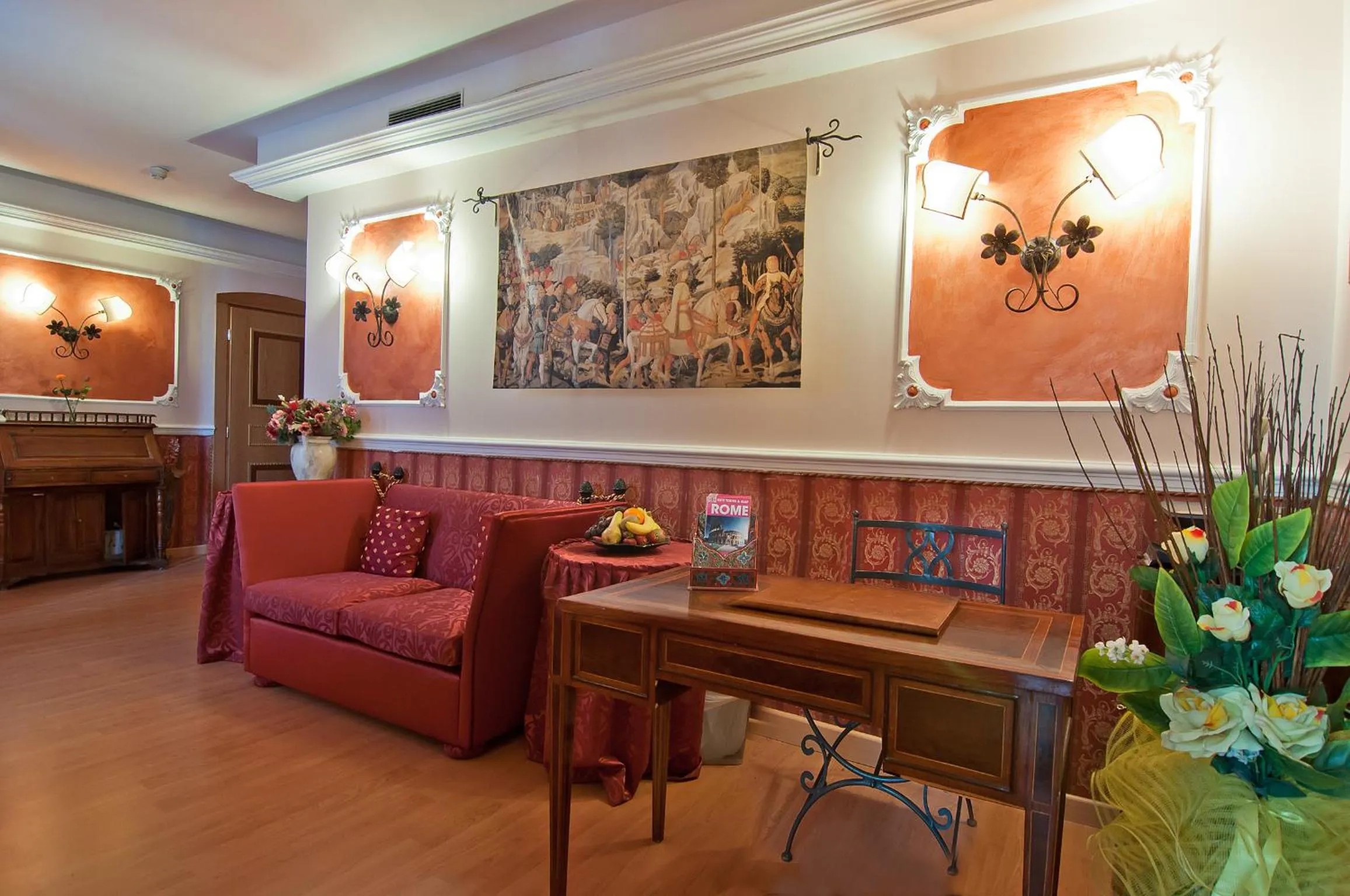 Lobby or reception in Residenza Antica Roma