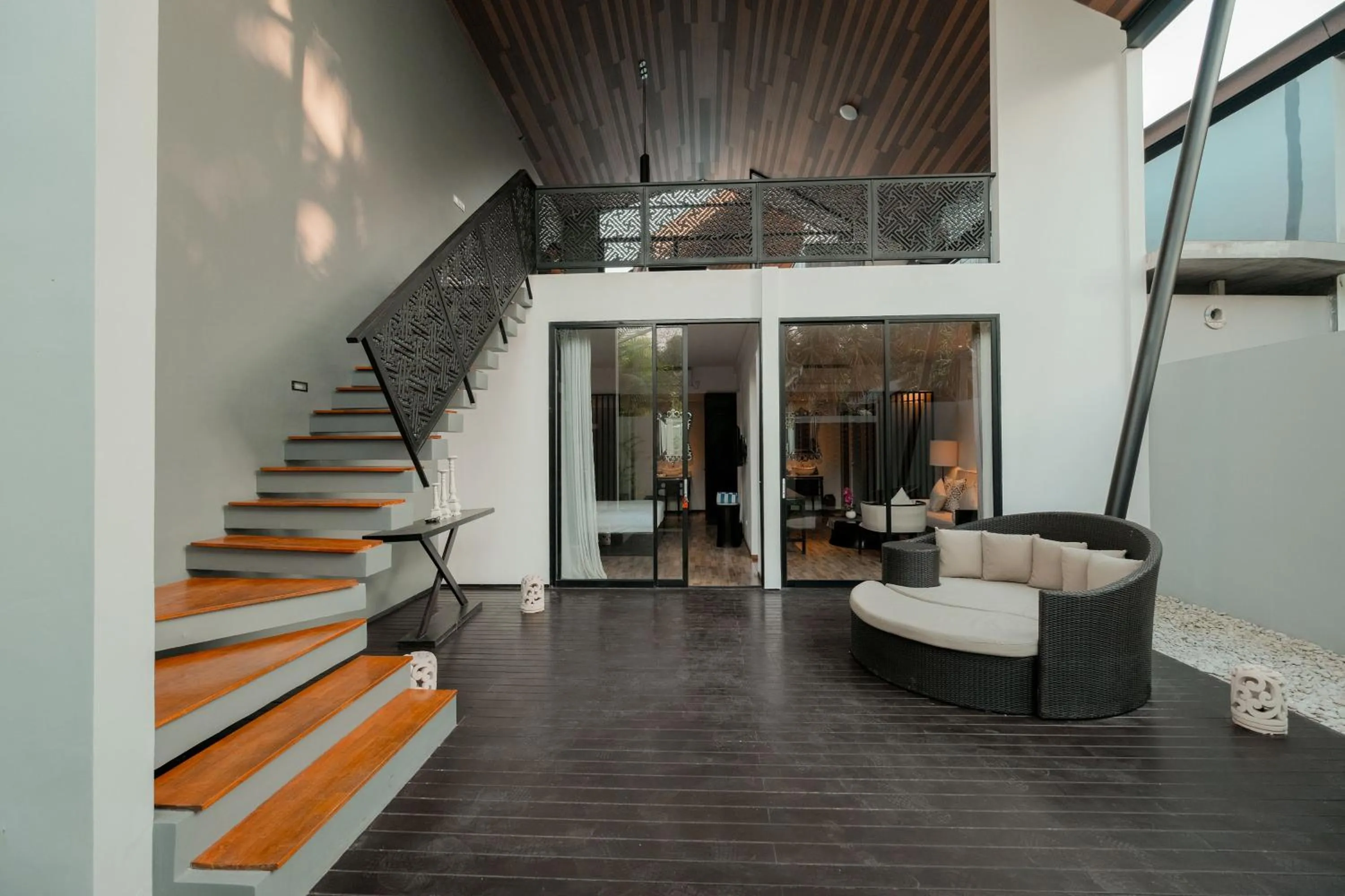 Seating area in The Lavana Akatara Villa Nusa Dua