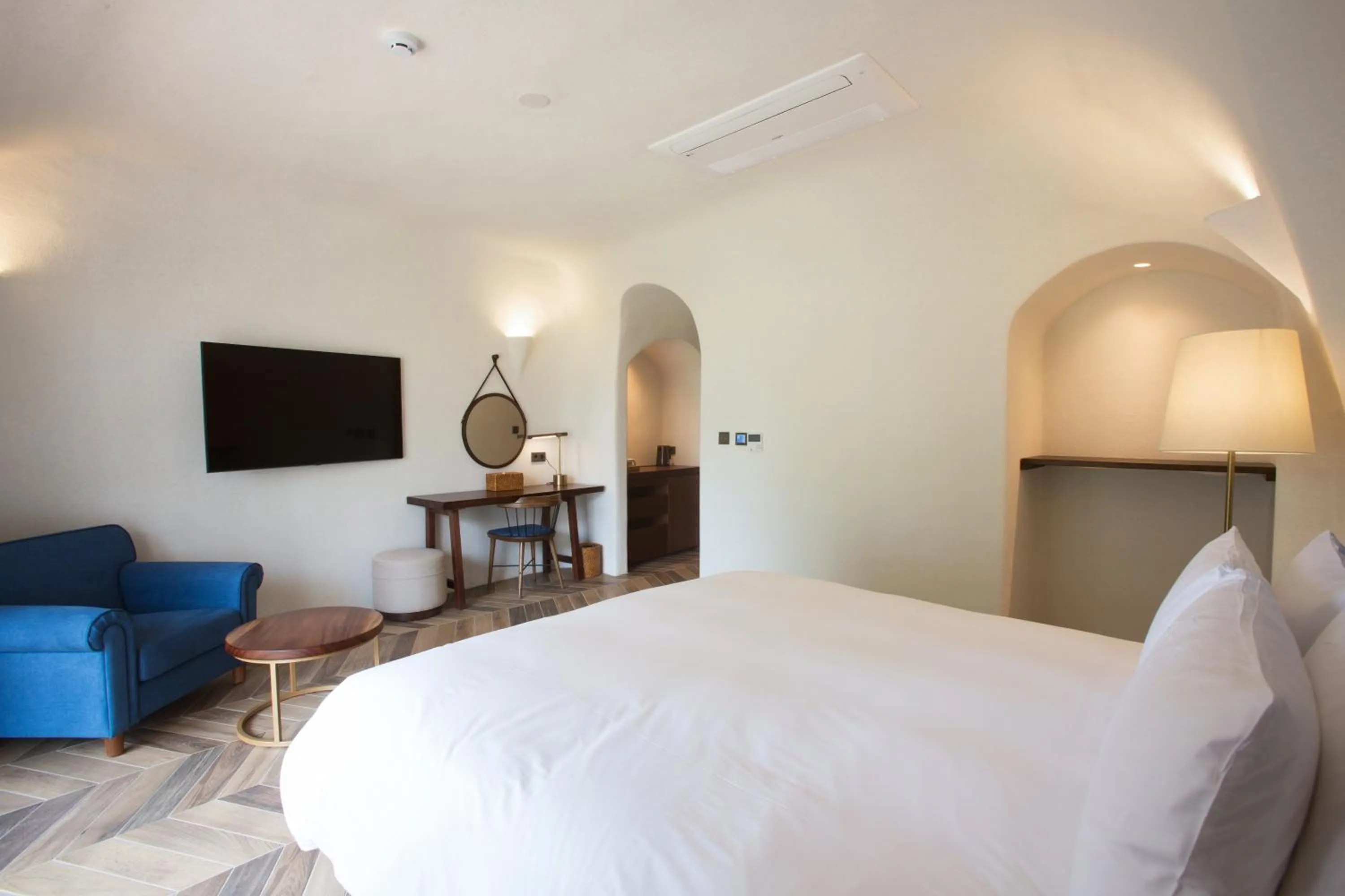 Bed in Ecoland Hotel