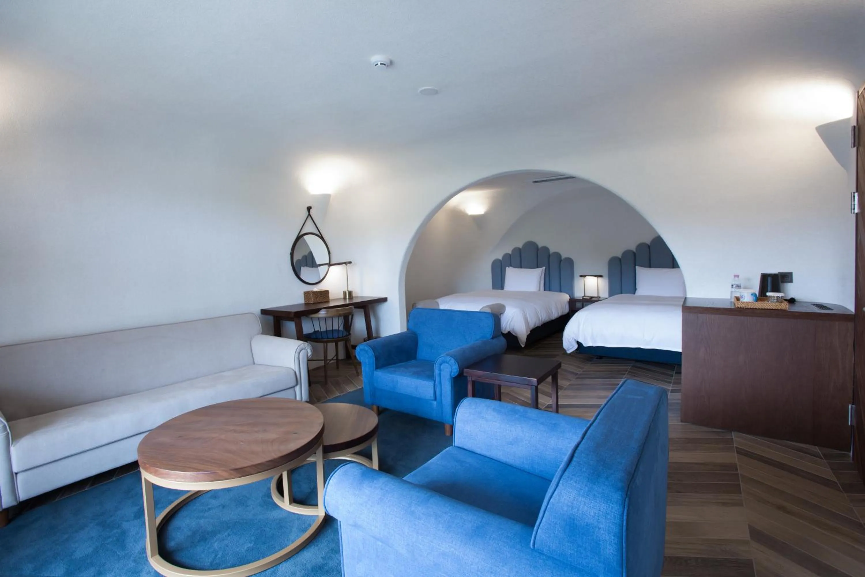 Bed in Ecoland Hotel