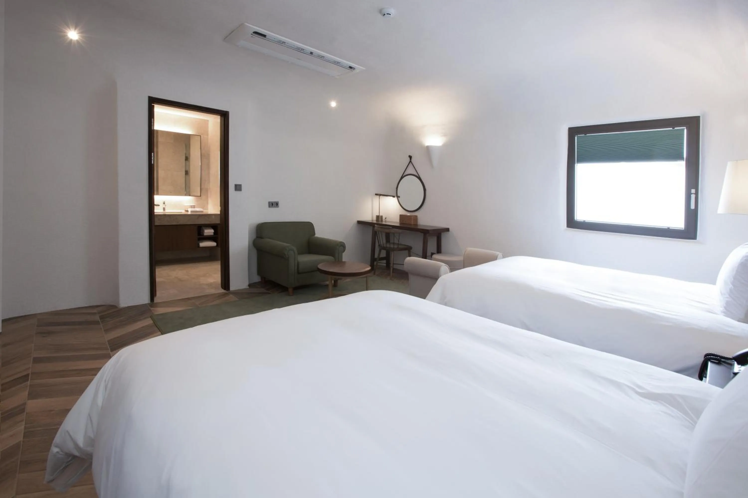 Bed in Ecoland Hotel