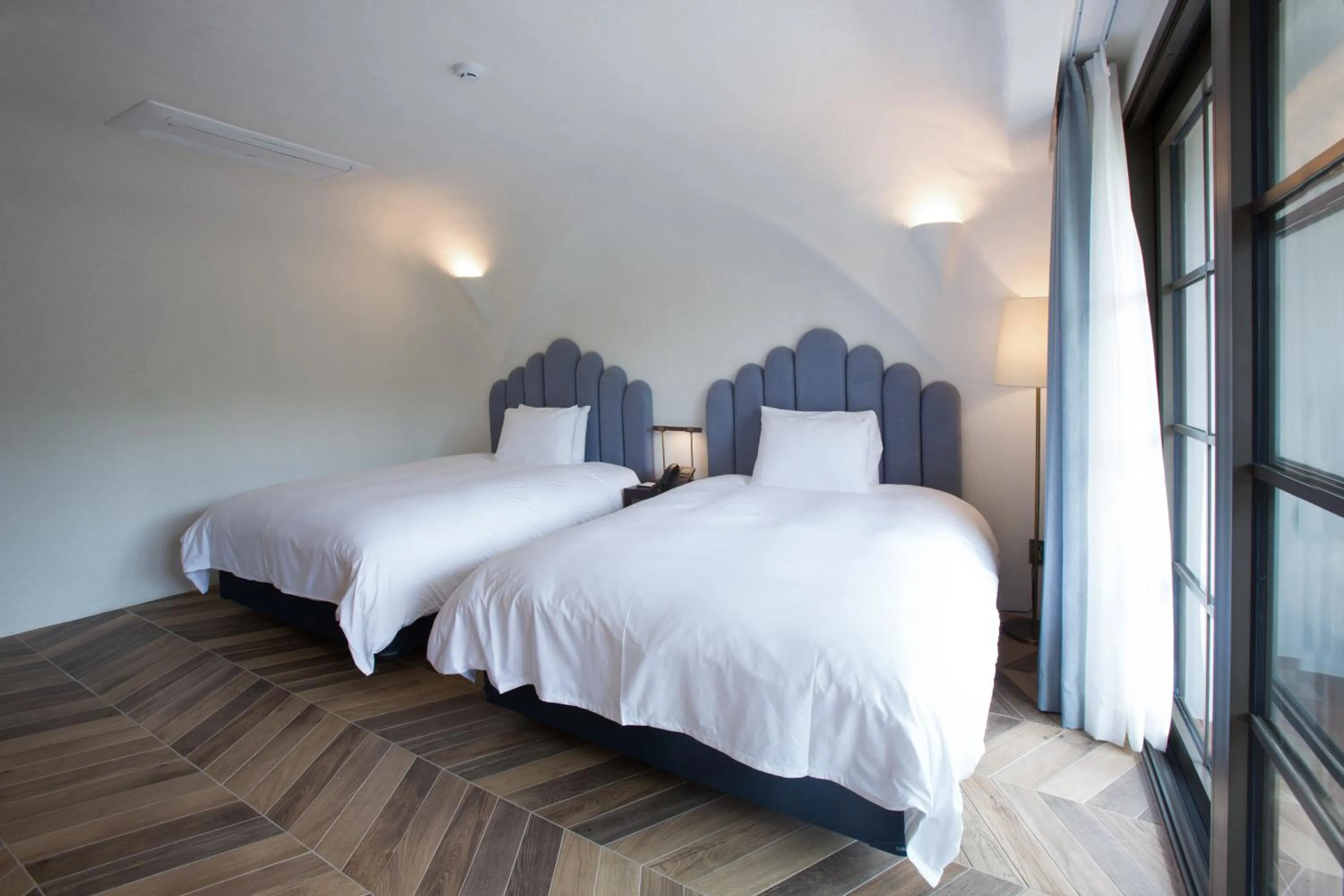 Bed in Ecoland Hotel