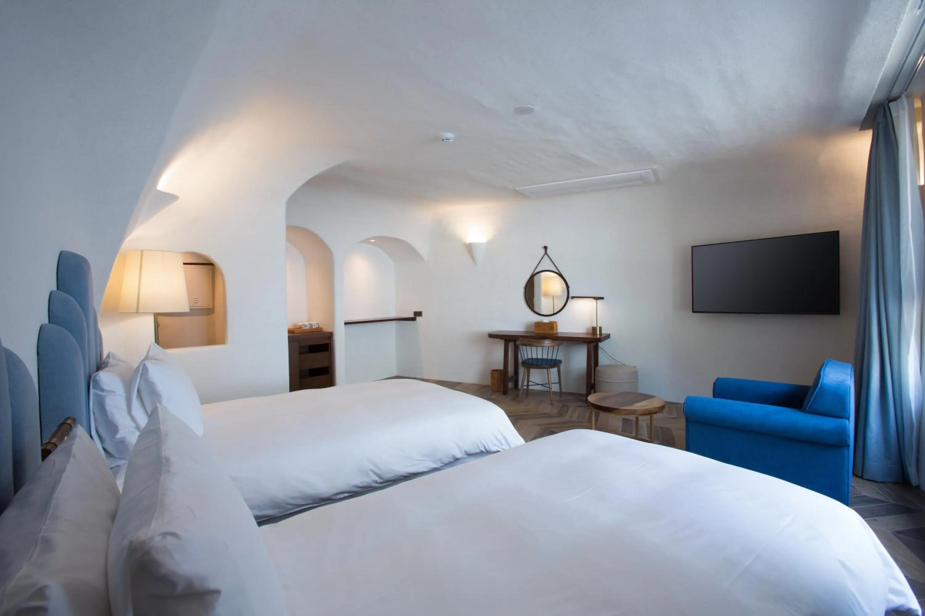 Bed in Ecoland Hotel