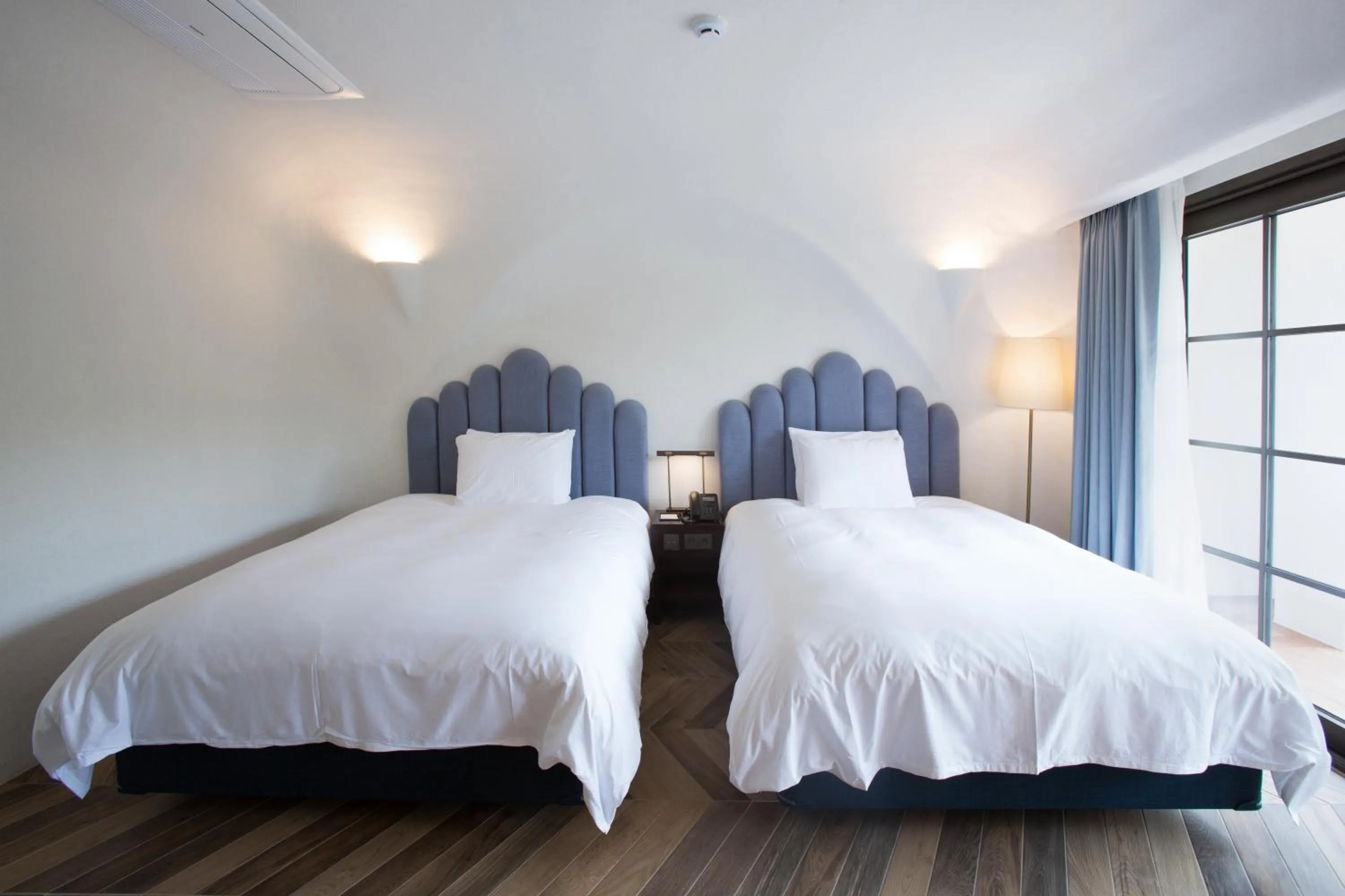 Bed in Ecoland Hotel