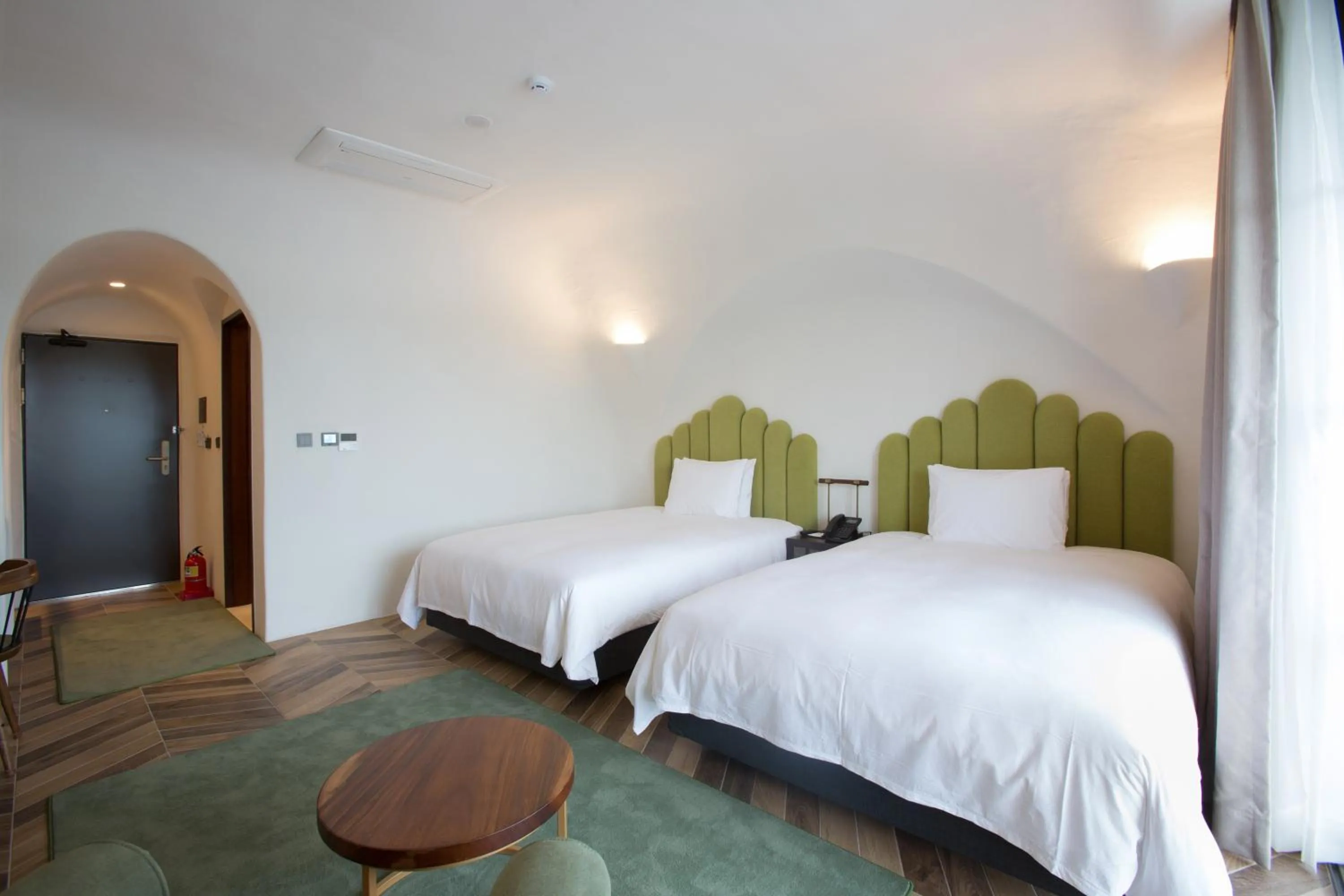 Bed in Ecoland Hotel