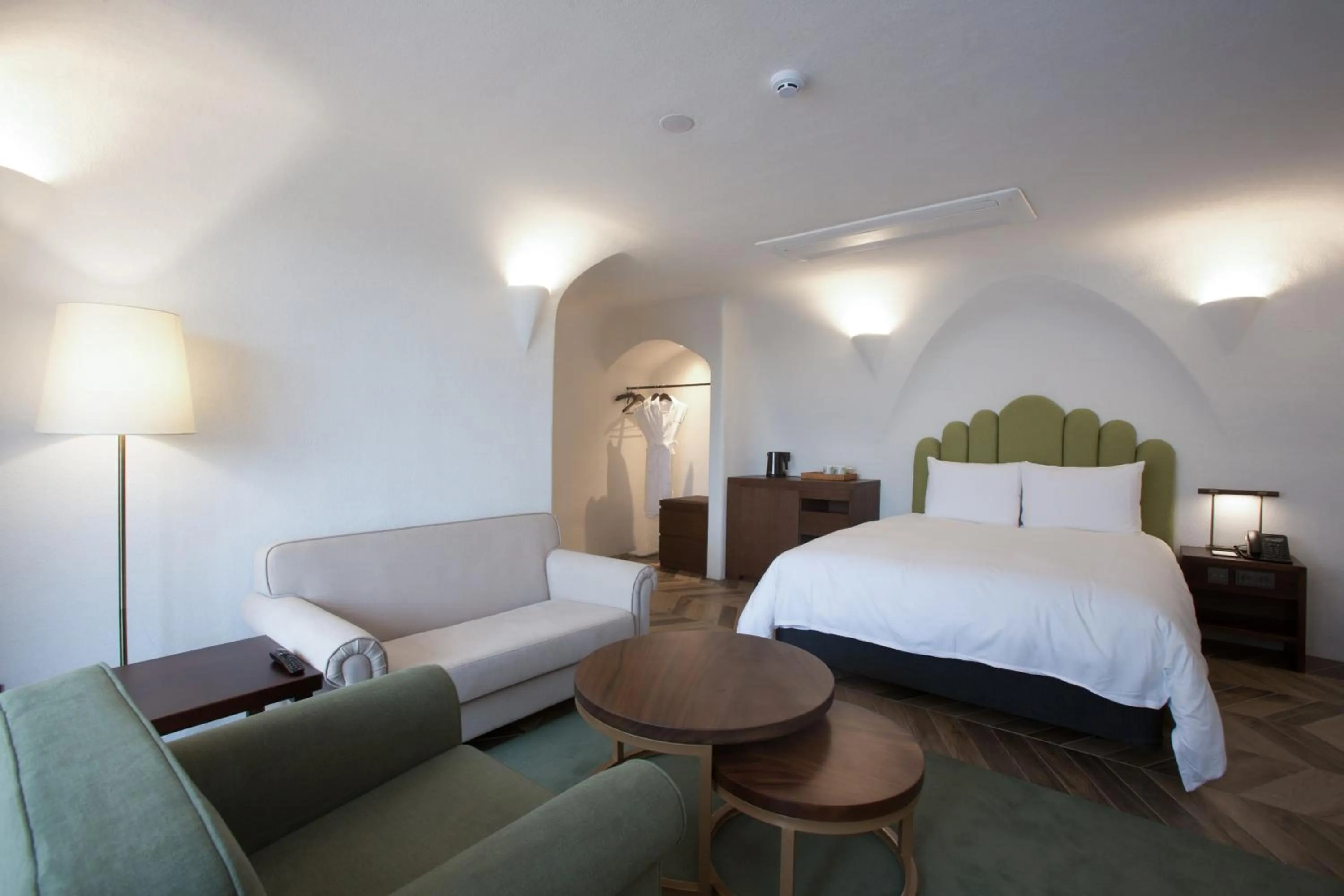 Bed in Ecoland Hotel