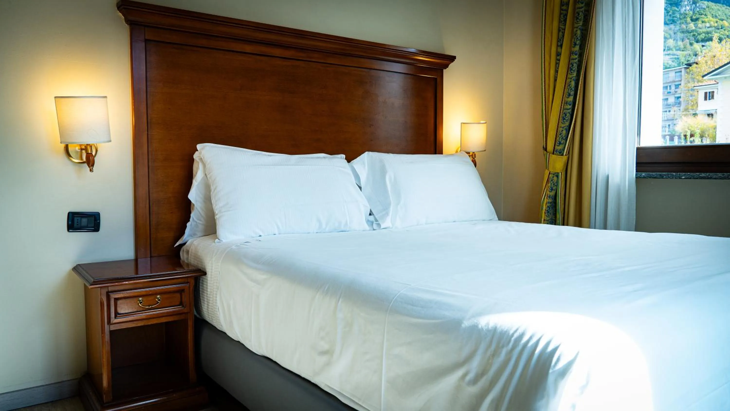 Bed in Hotel Au Soleil