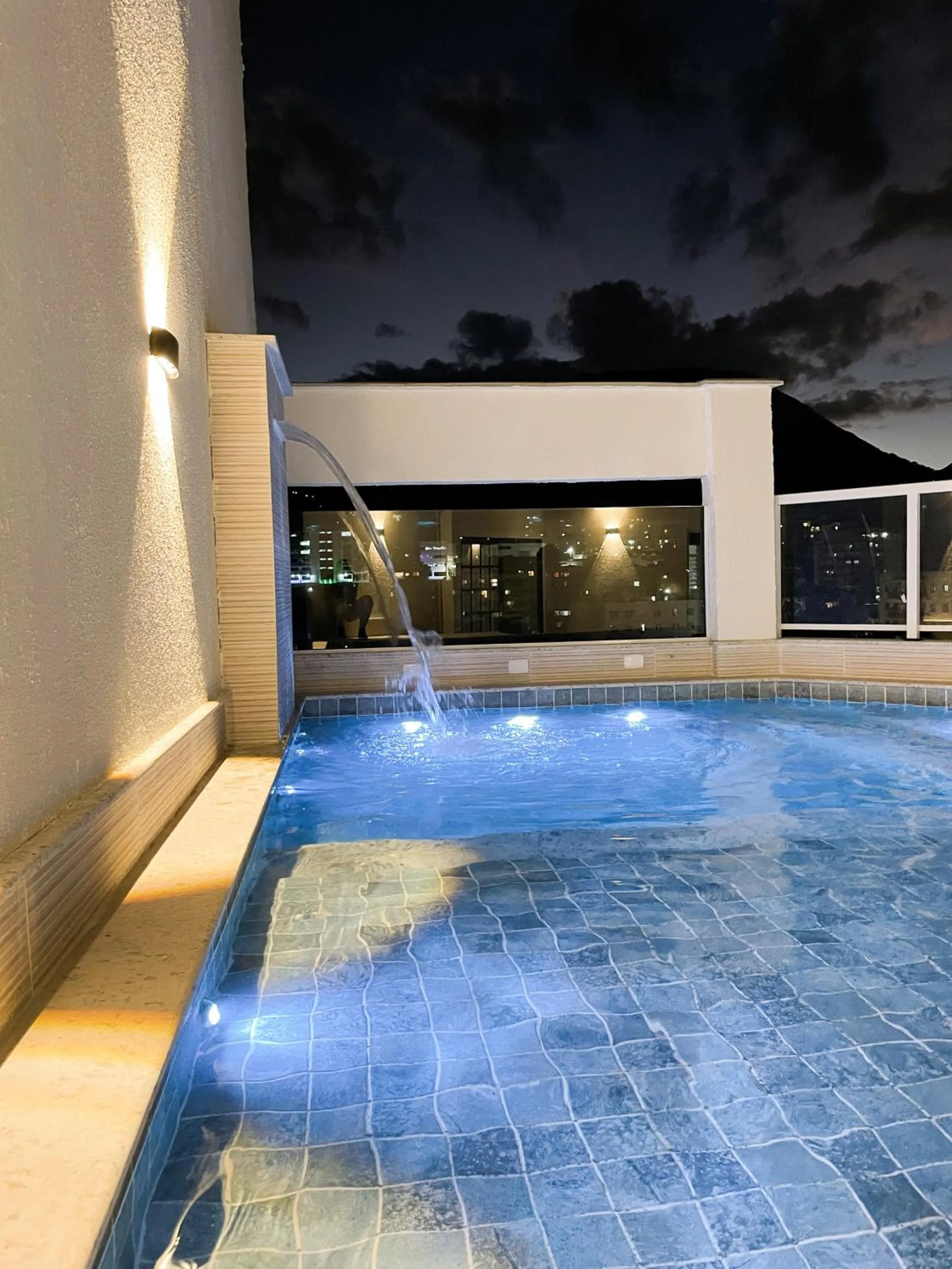 Swimming pool in Athos Hotel