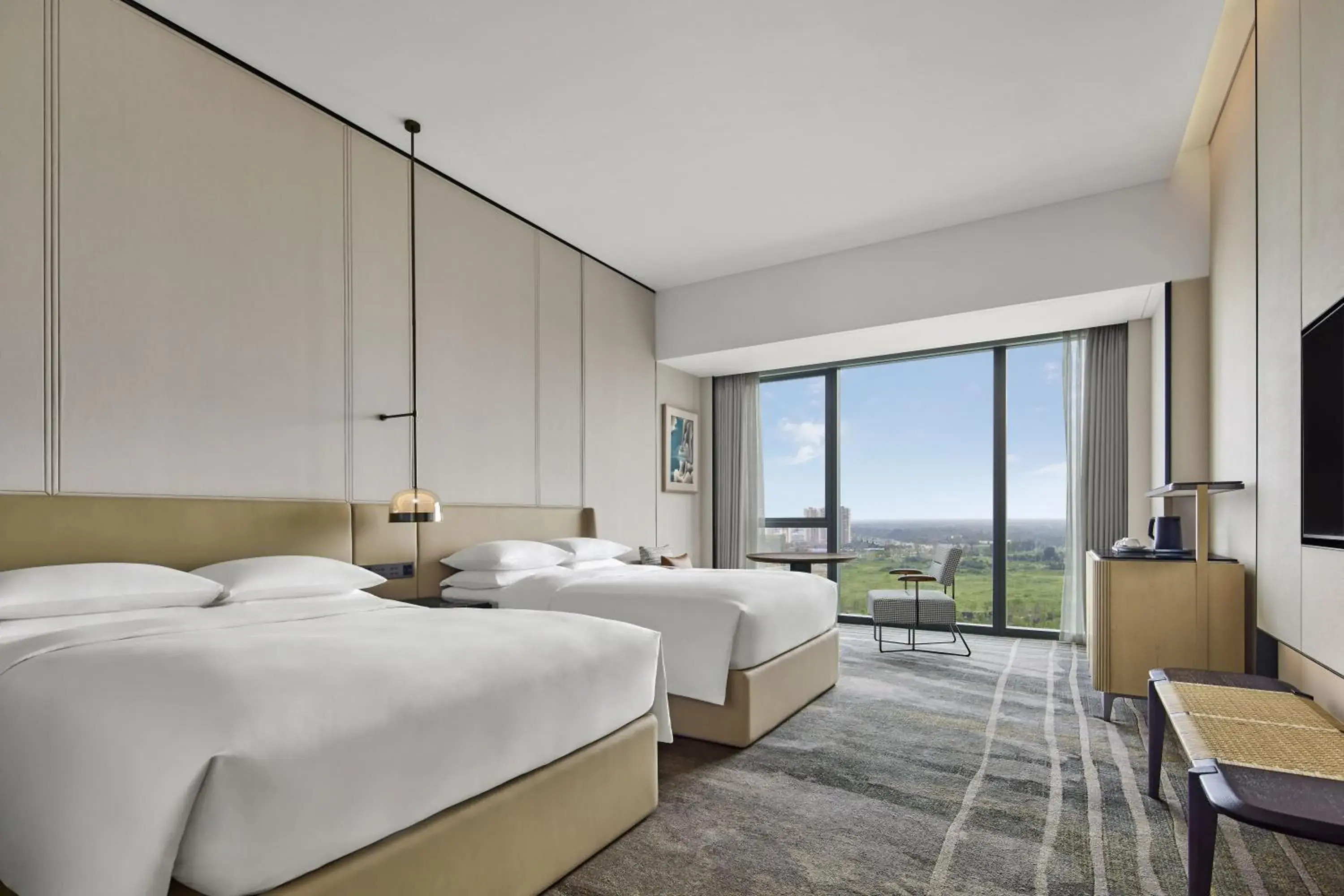 Club Twin Room - Club Lounge Access in Sheraton Chengdu Pidu Club Twin Room - Club Lounge Access in Sheraton Chengdu Pidu