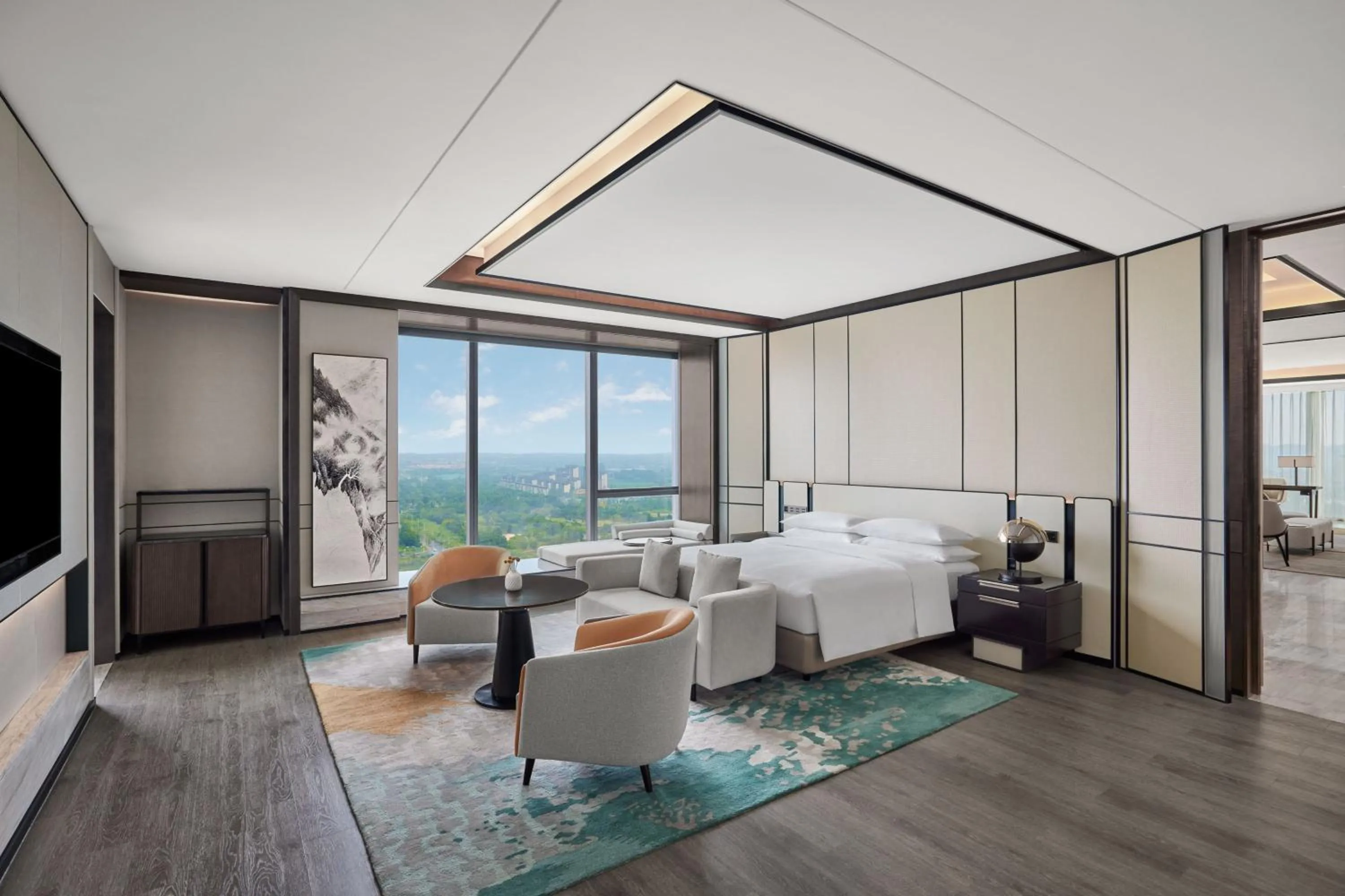 Bedroom, Bed in Sheraton Chengdu Pidu