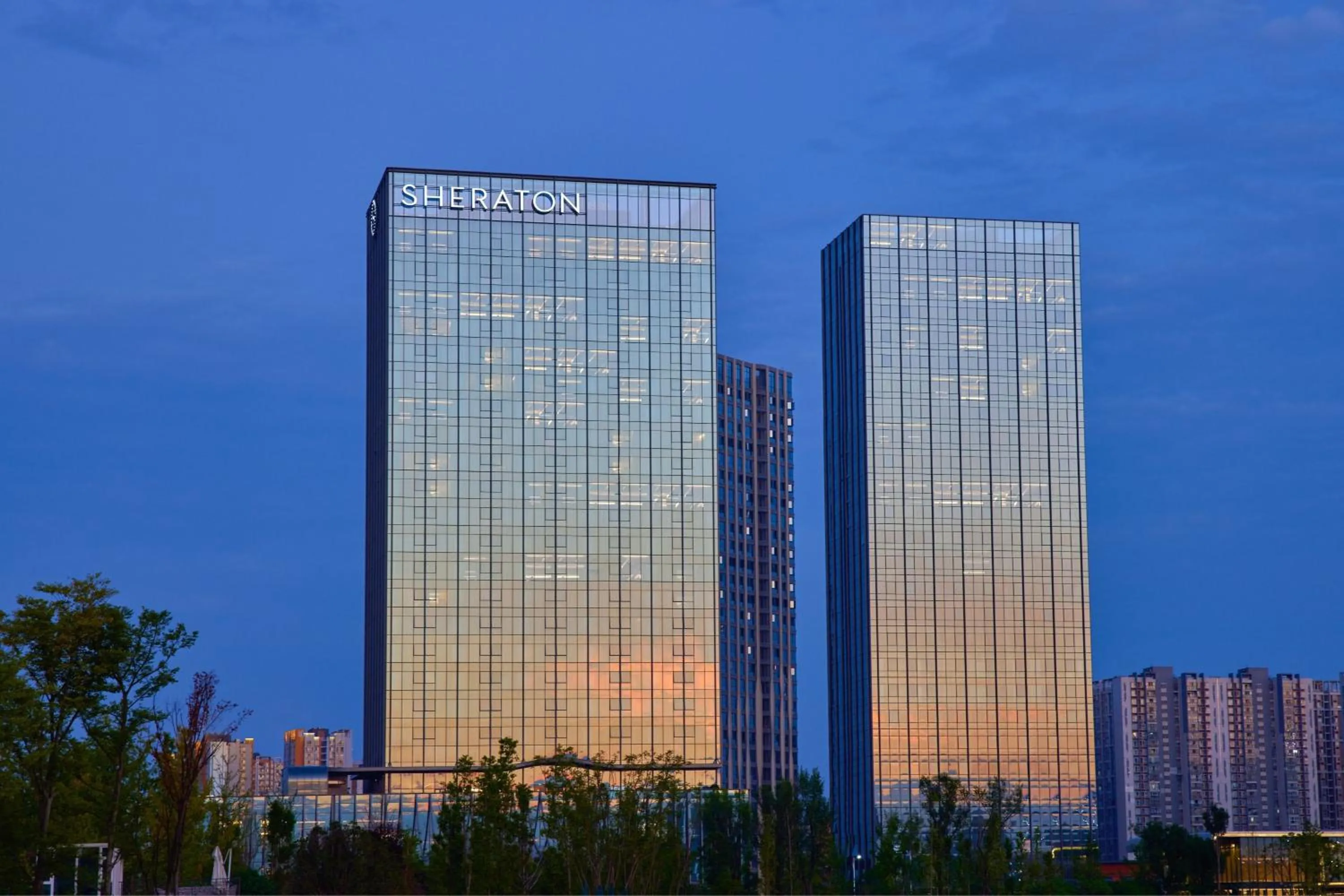 Property building in Sheraton Chengdu Pidu