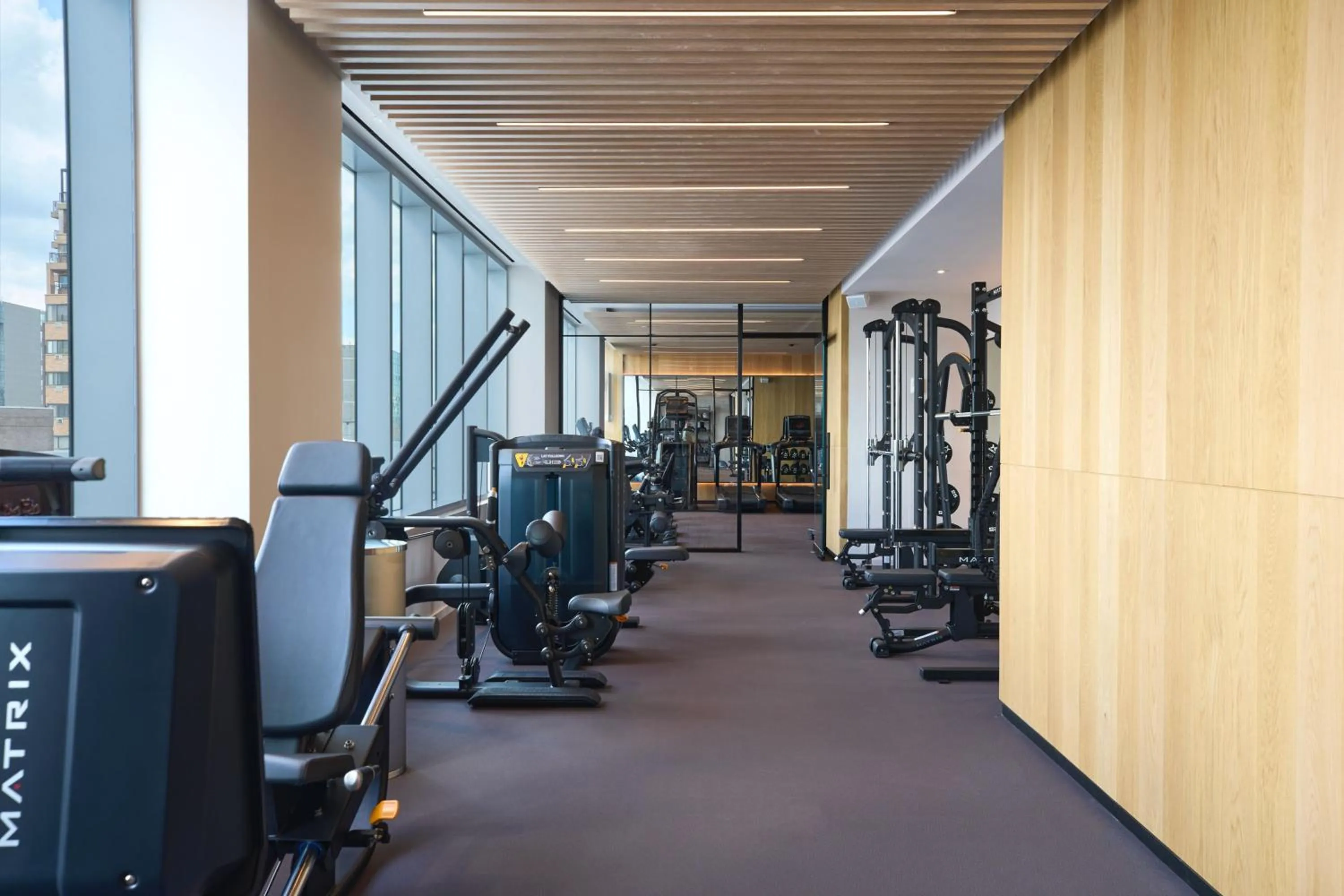 Fitness centre/facilities in Renaissance New York Flushing Hotel at Tangram