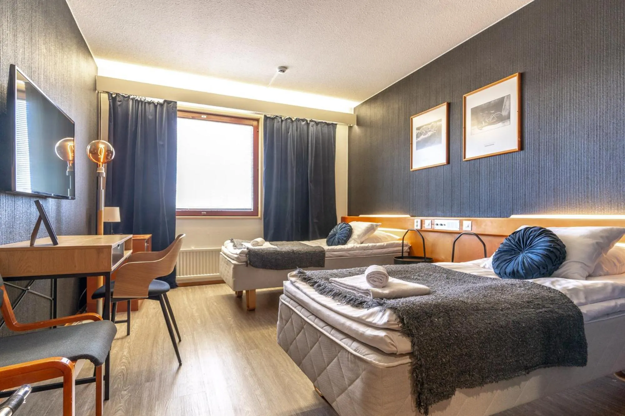 Bedroom in Hotelli Jämsä