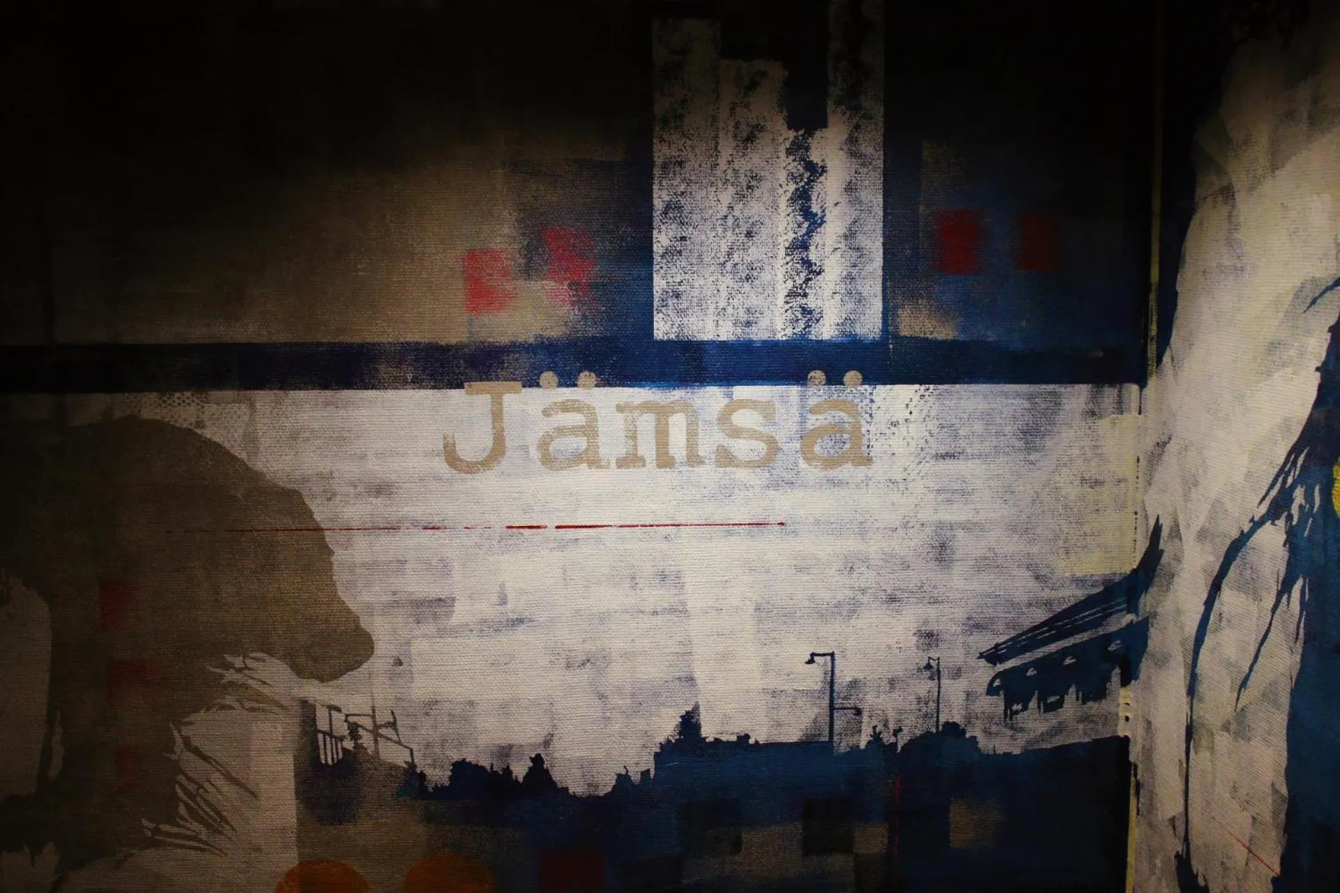 Communal lounge/ TV room in Hotelli Jämsä