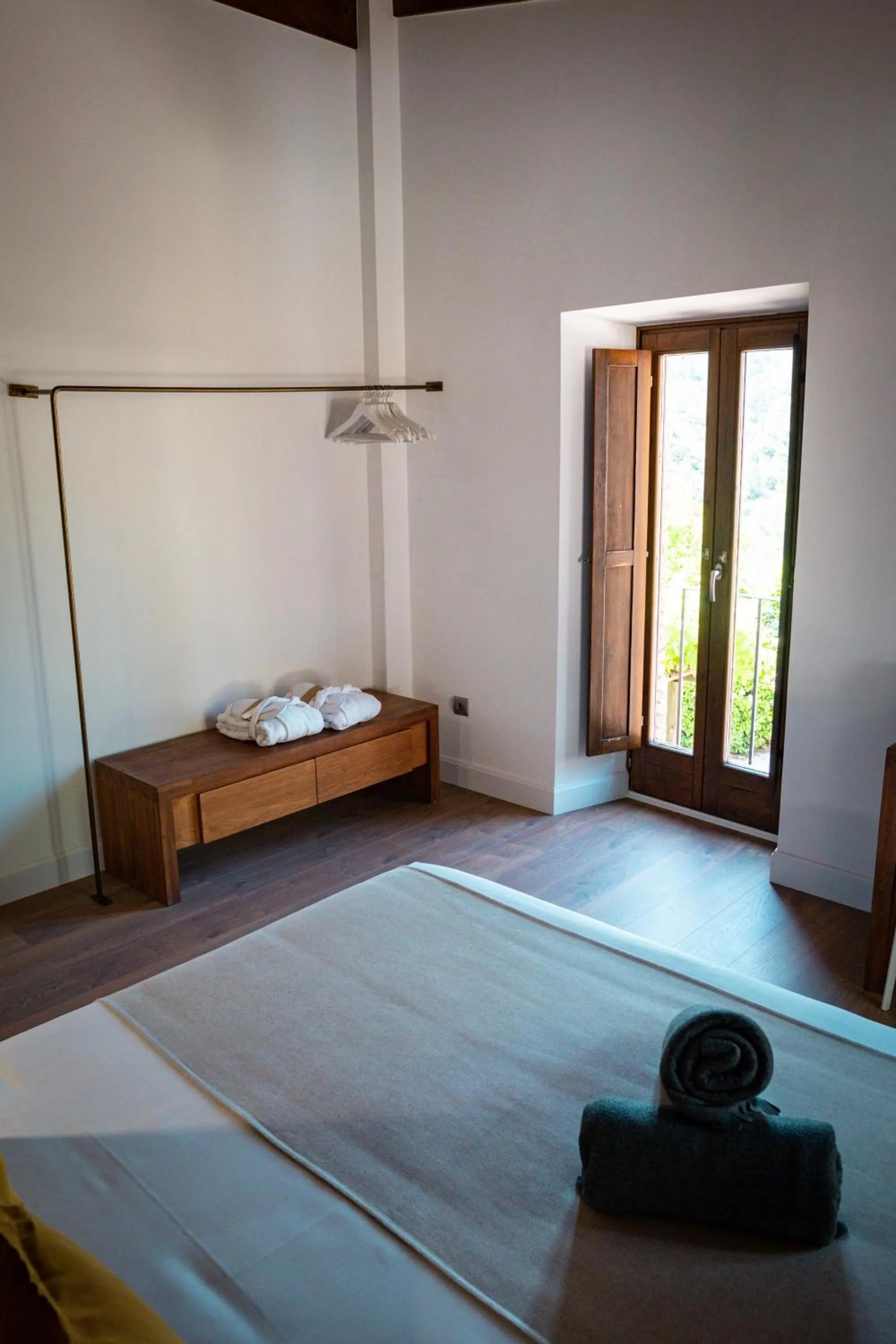 Bed in Hotel Mas Mariassa