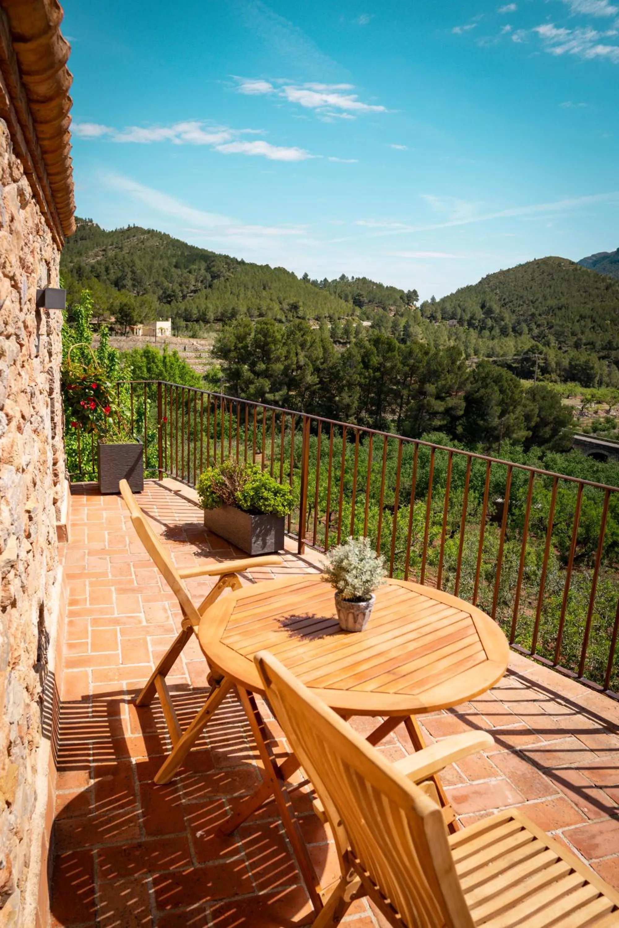Balcony/Terrace in Hotel Mas Mariassa