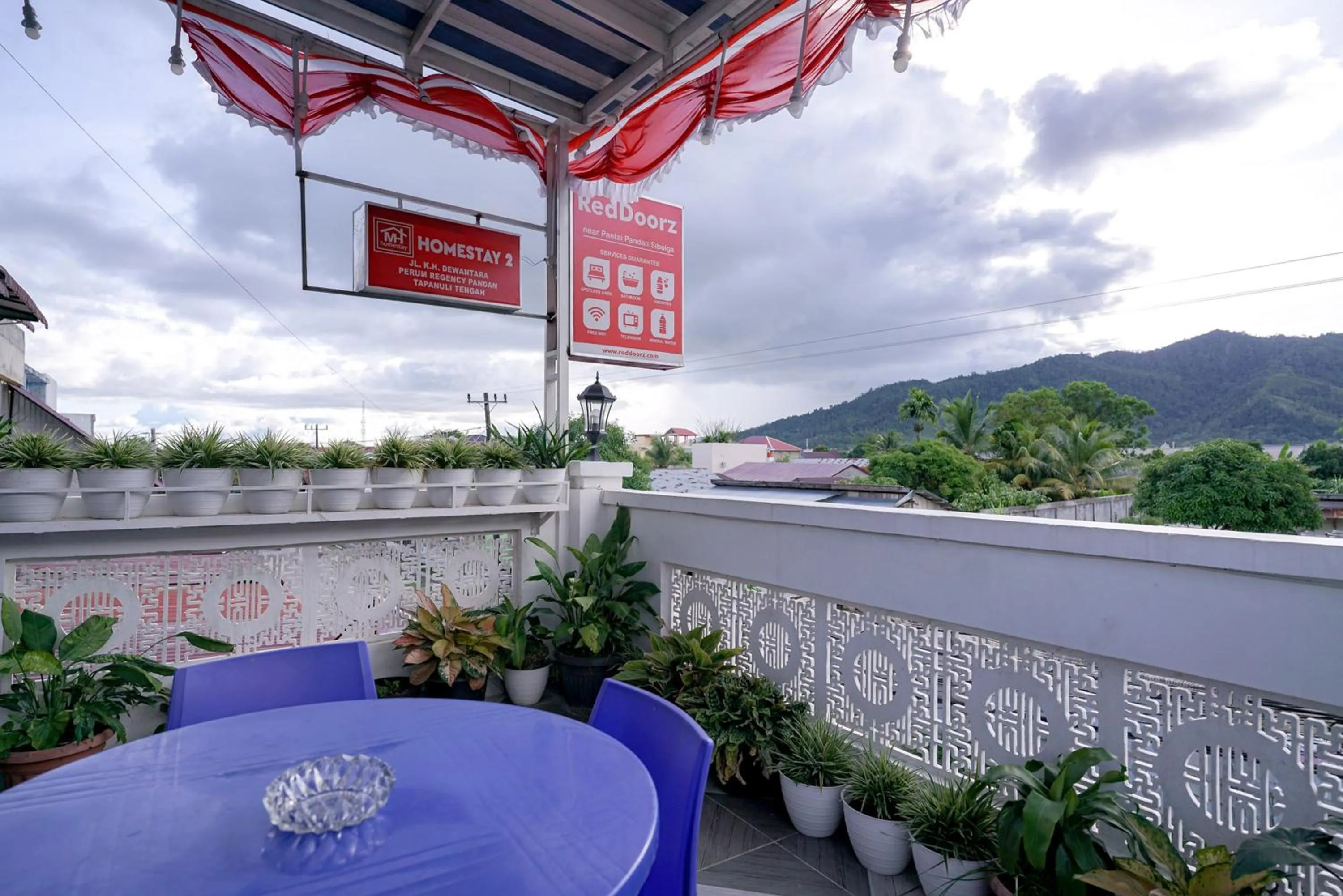 Natural landscape in RedDoorz near Pantai Pandan Sibolga