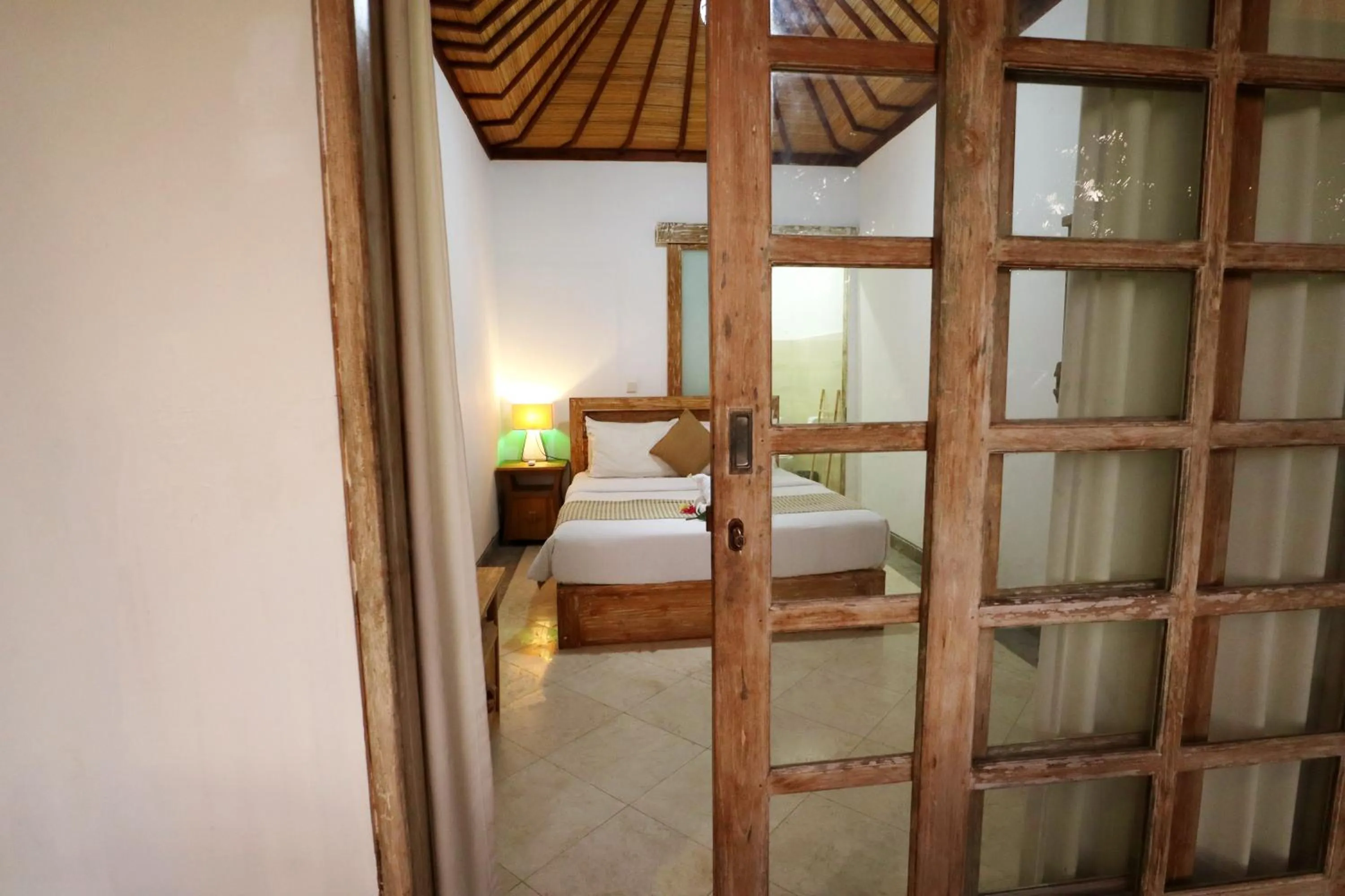 Bed in Aventus Resort Ubud