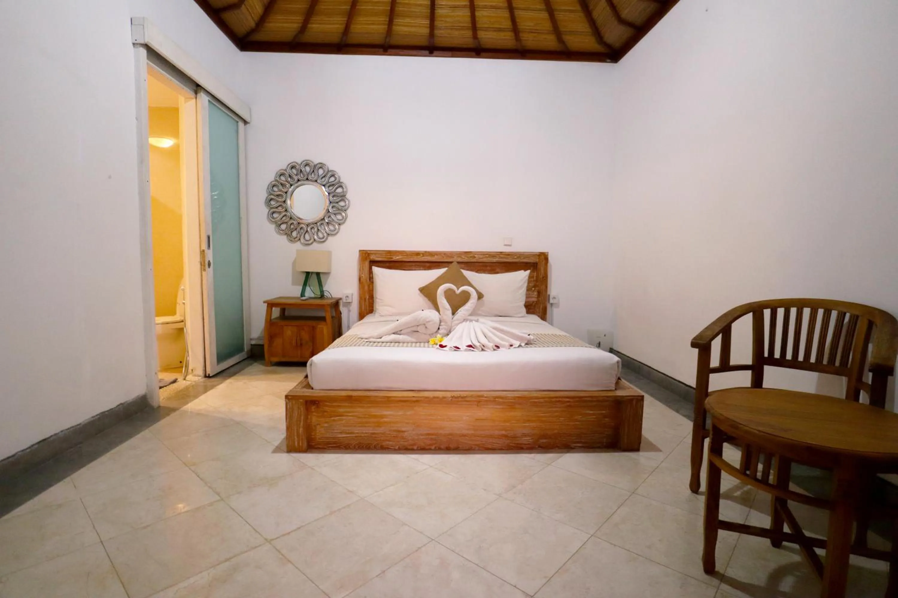 Bed in Aventus Resort Ubud