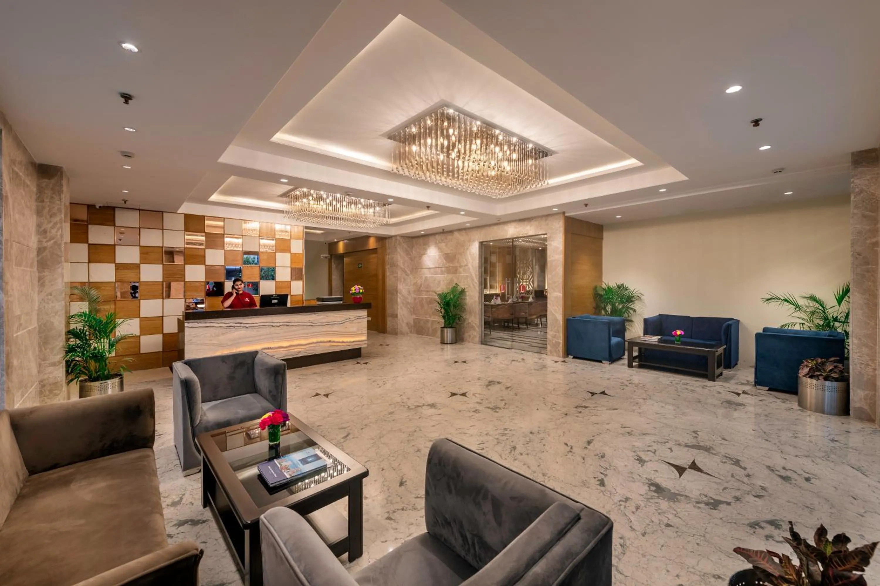 Lobby or reception in Lords Inn Jaipur