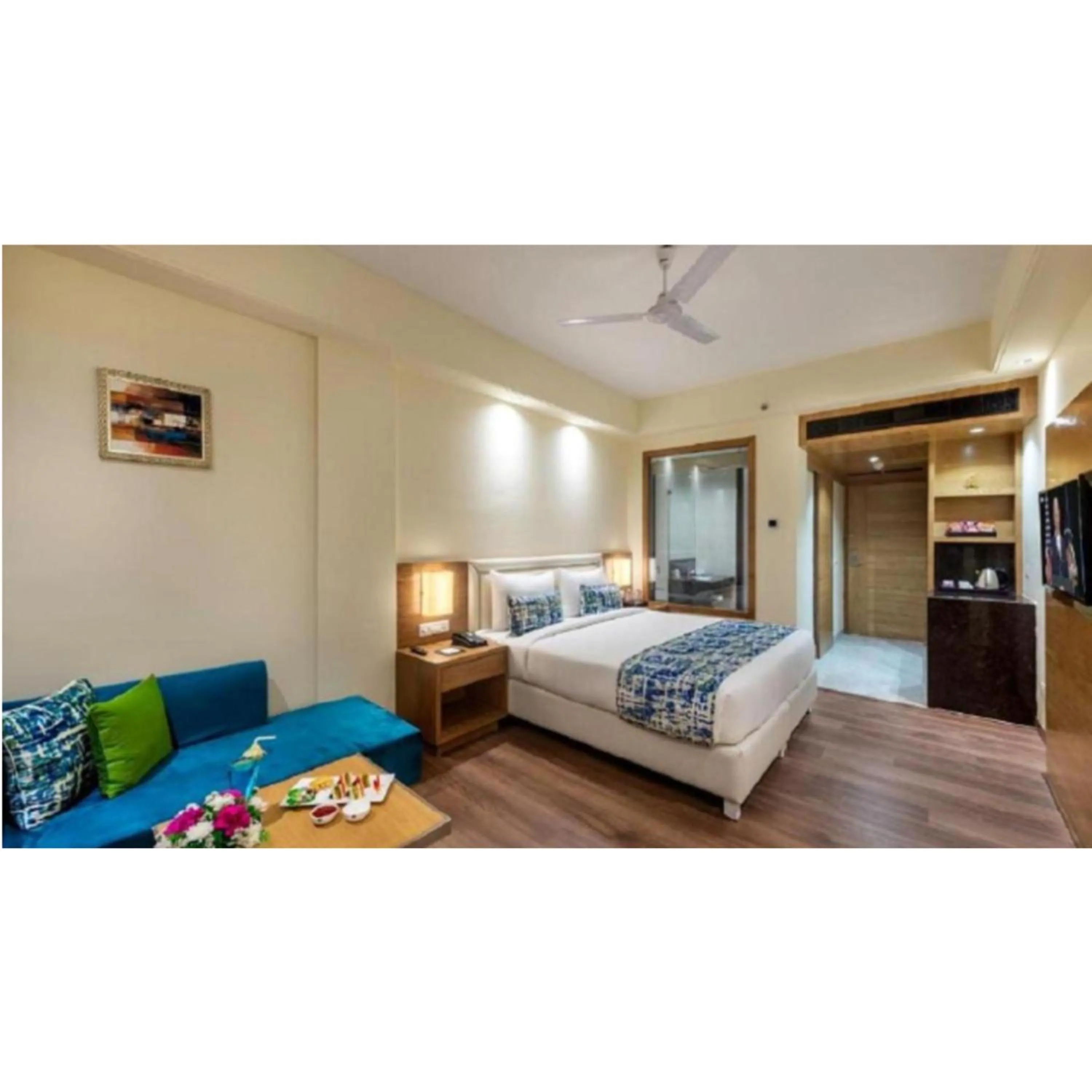 Bed in Lords Inn Jaipur