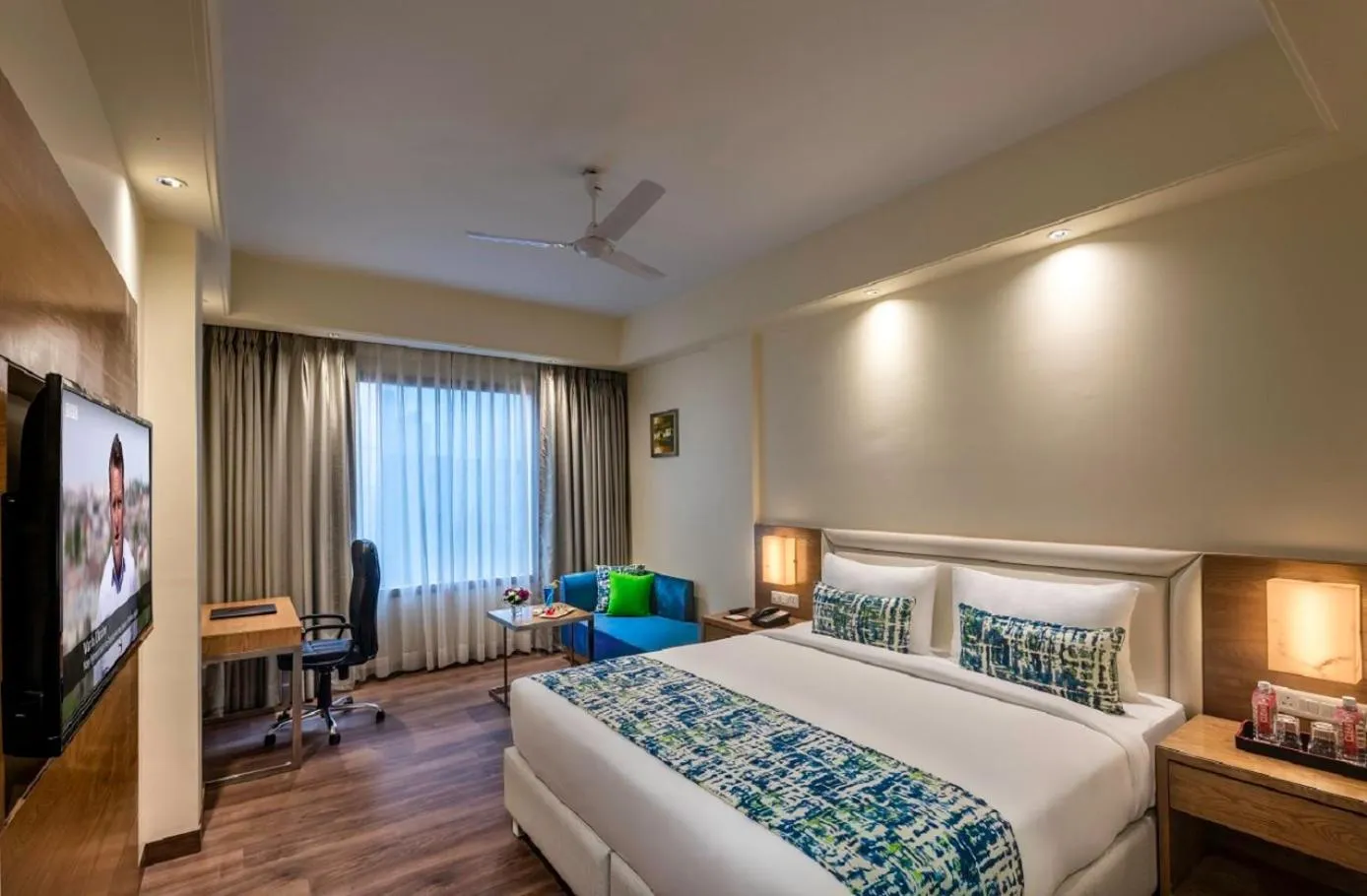 View (from property/room), Bed in Lords Inn Jaipur