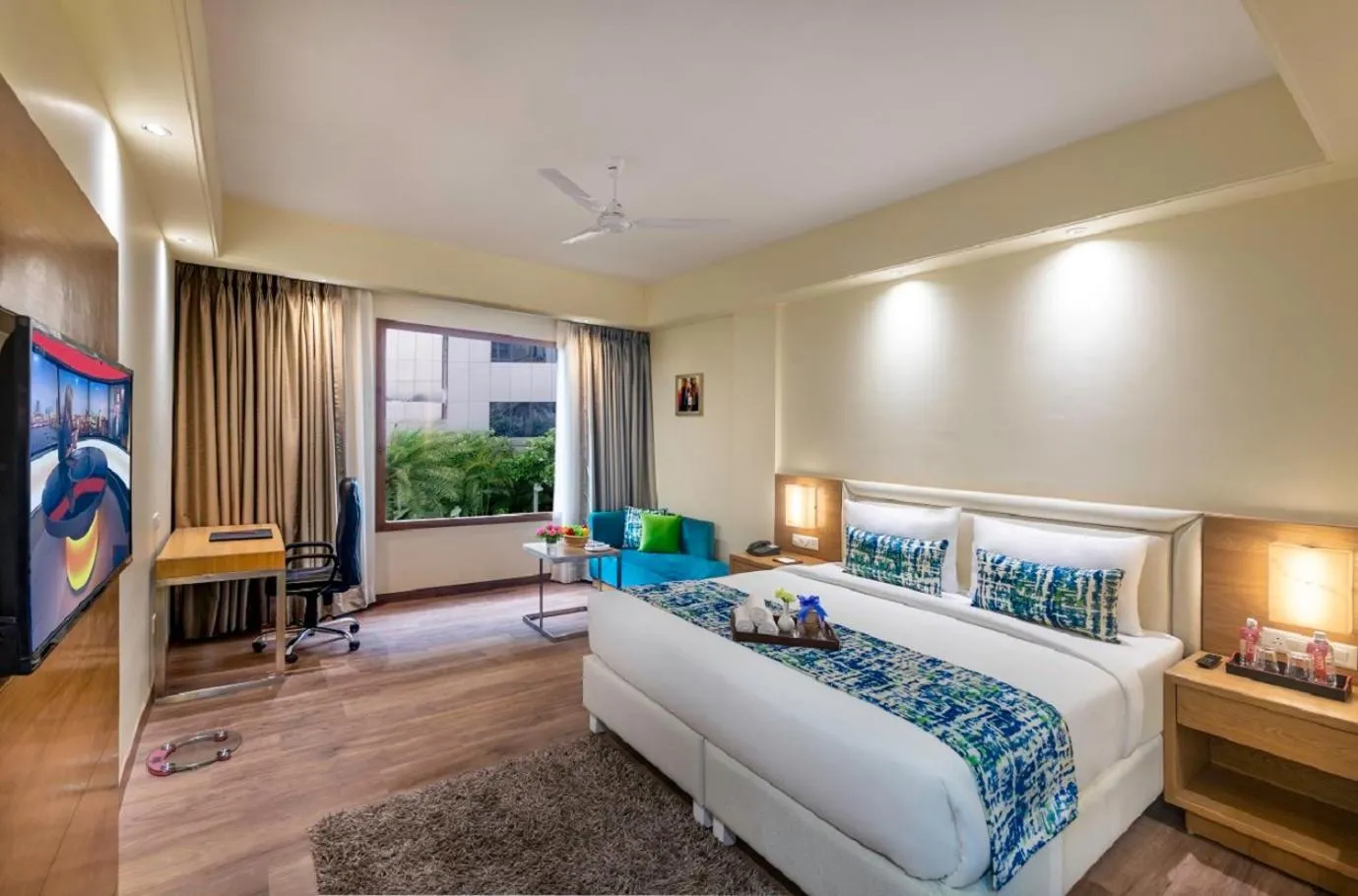 Bed in Lords Inn Jaipur