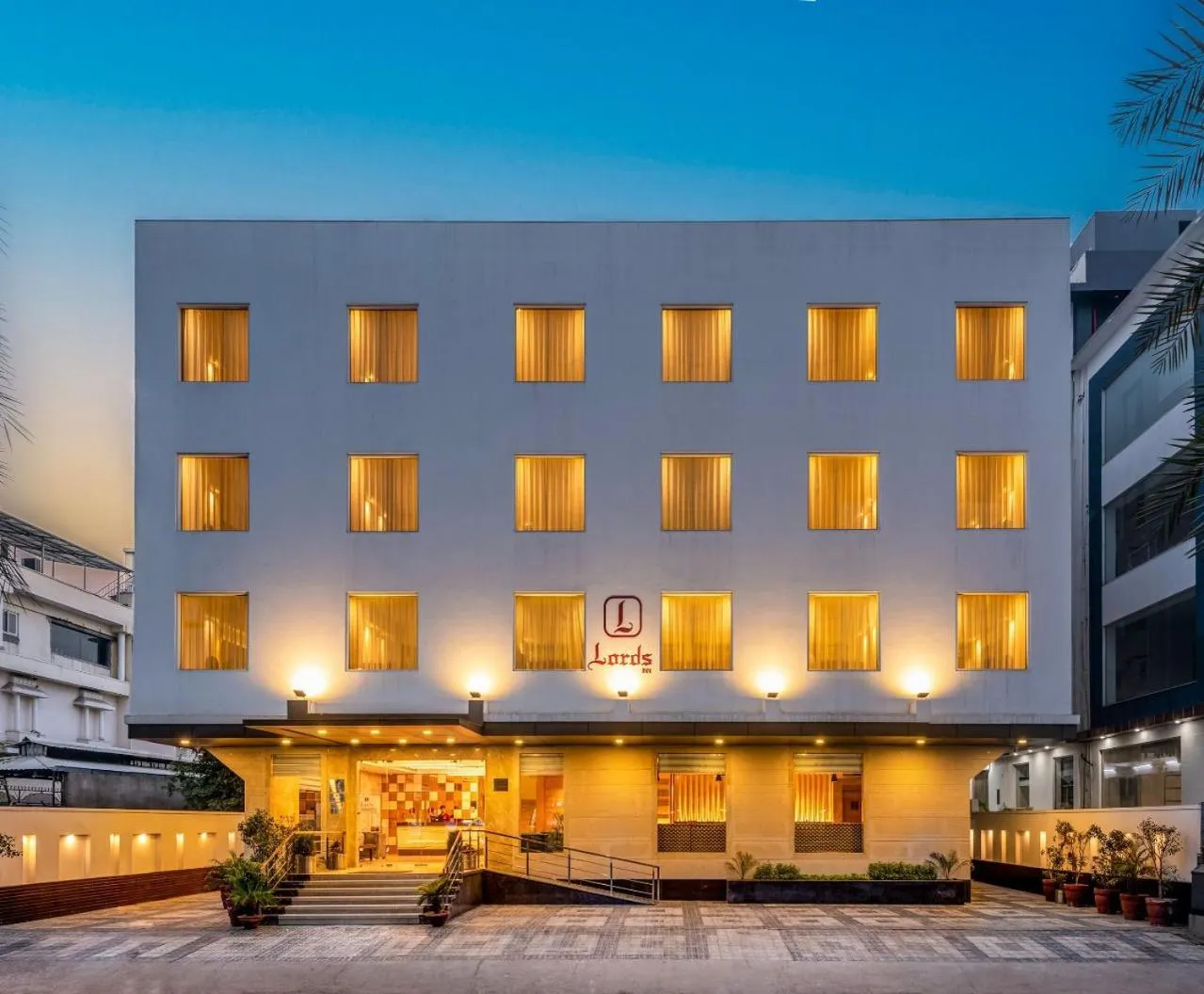 Property building in Lords Inn Jaipur