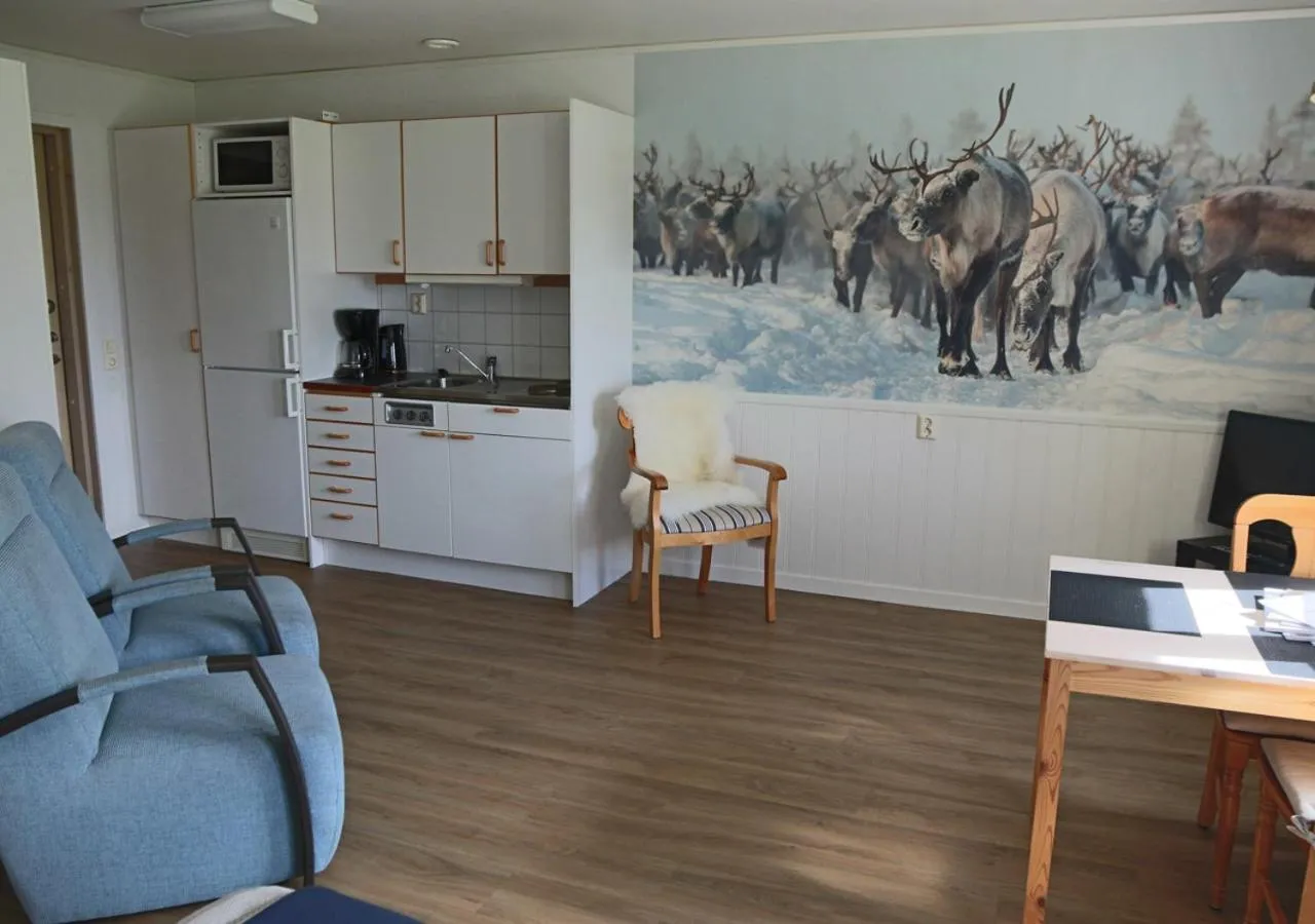 Kitchen or kitchenette in HusHotellHunge AB