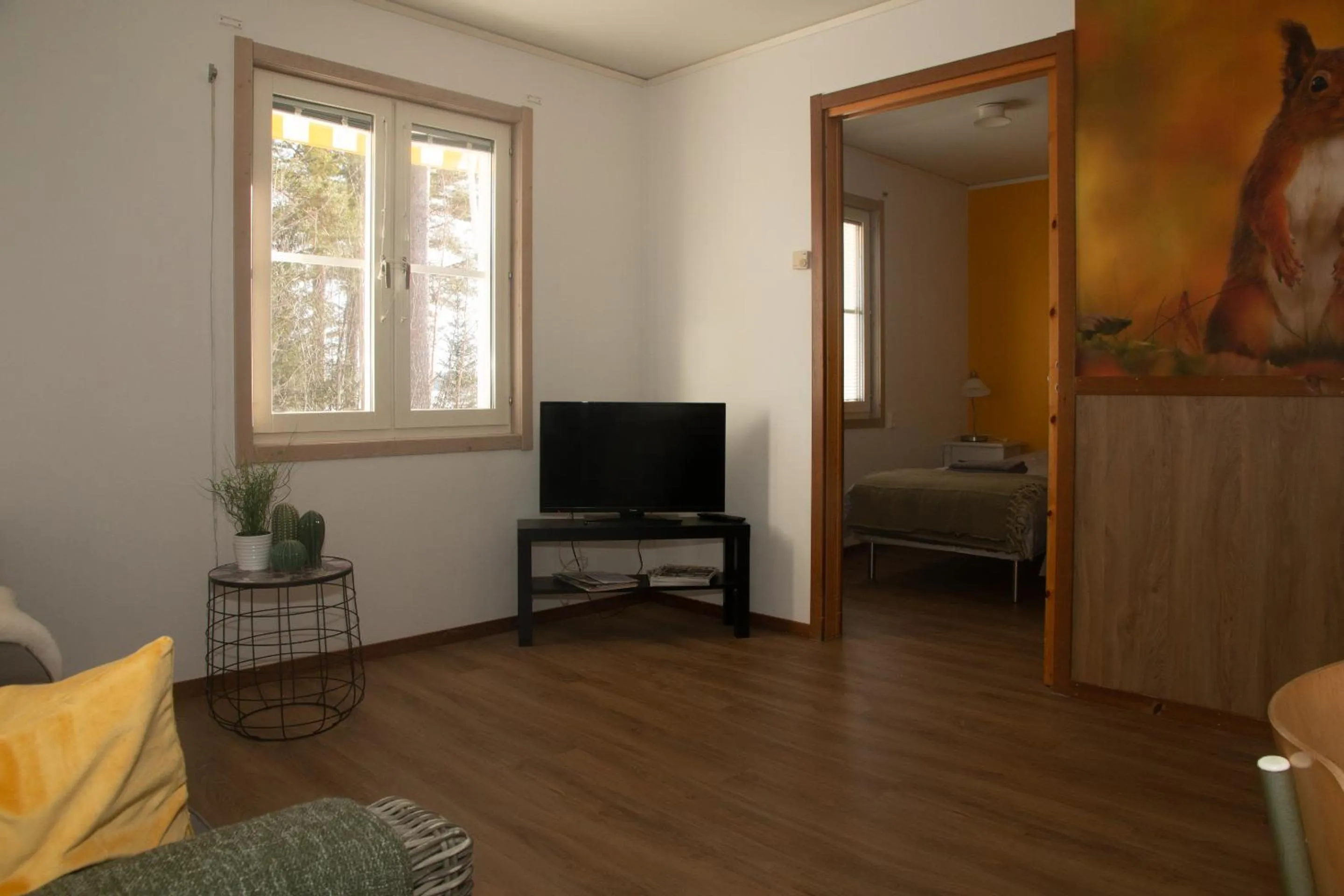 Communal lounge/ TV room in HusHotellHunge AB