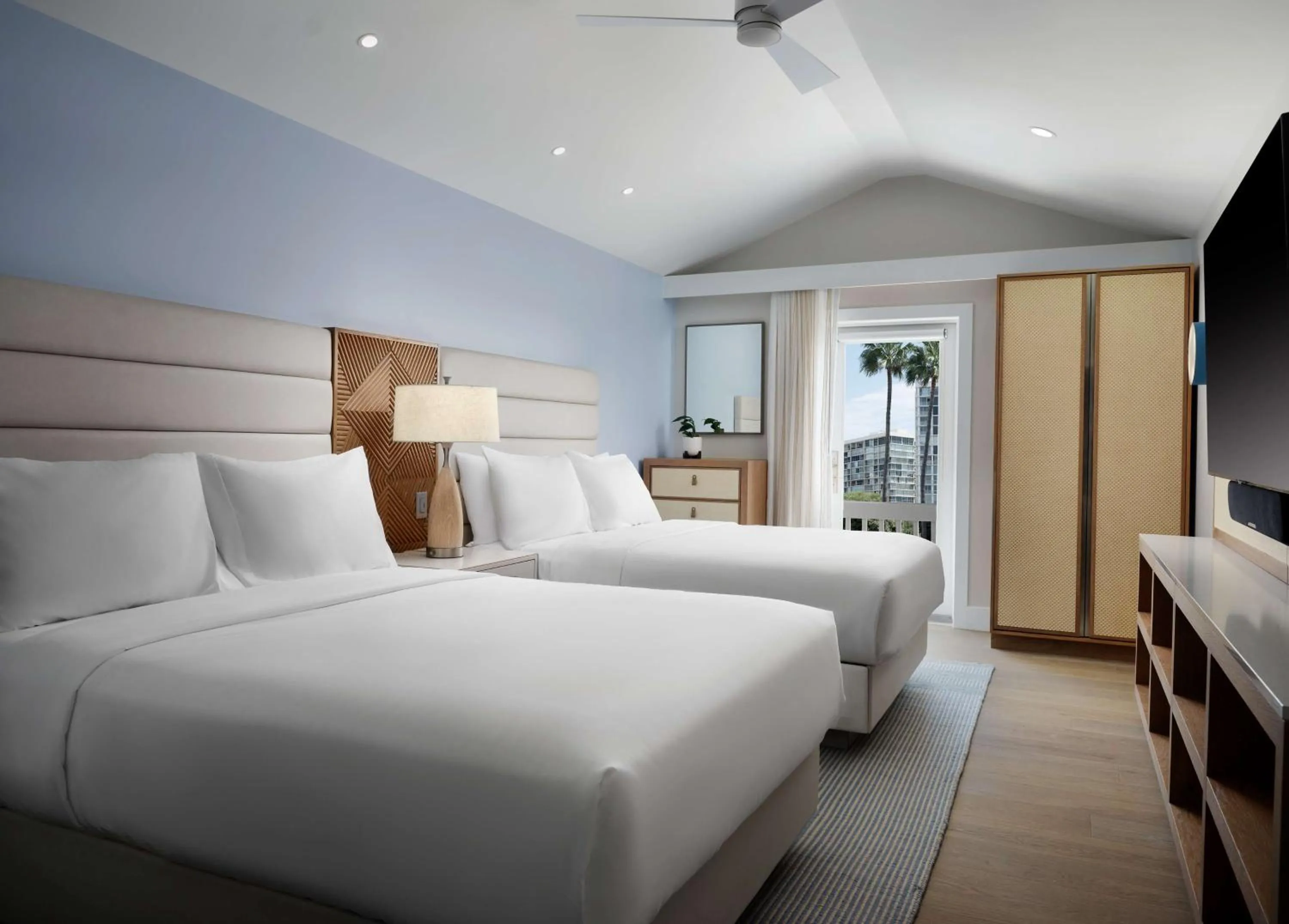 Bed in Shore House at The Del, LXR Hotels & Resorts