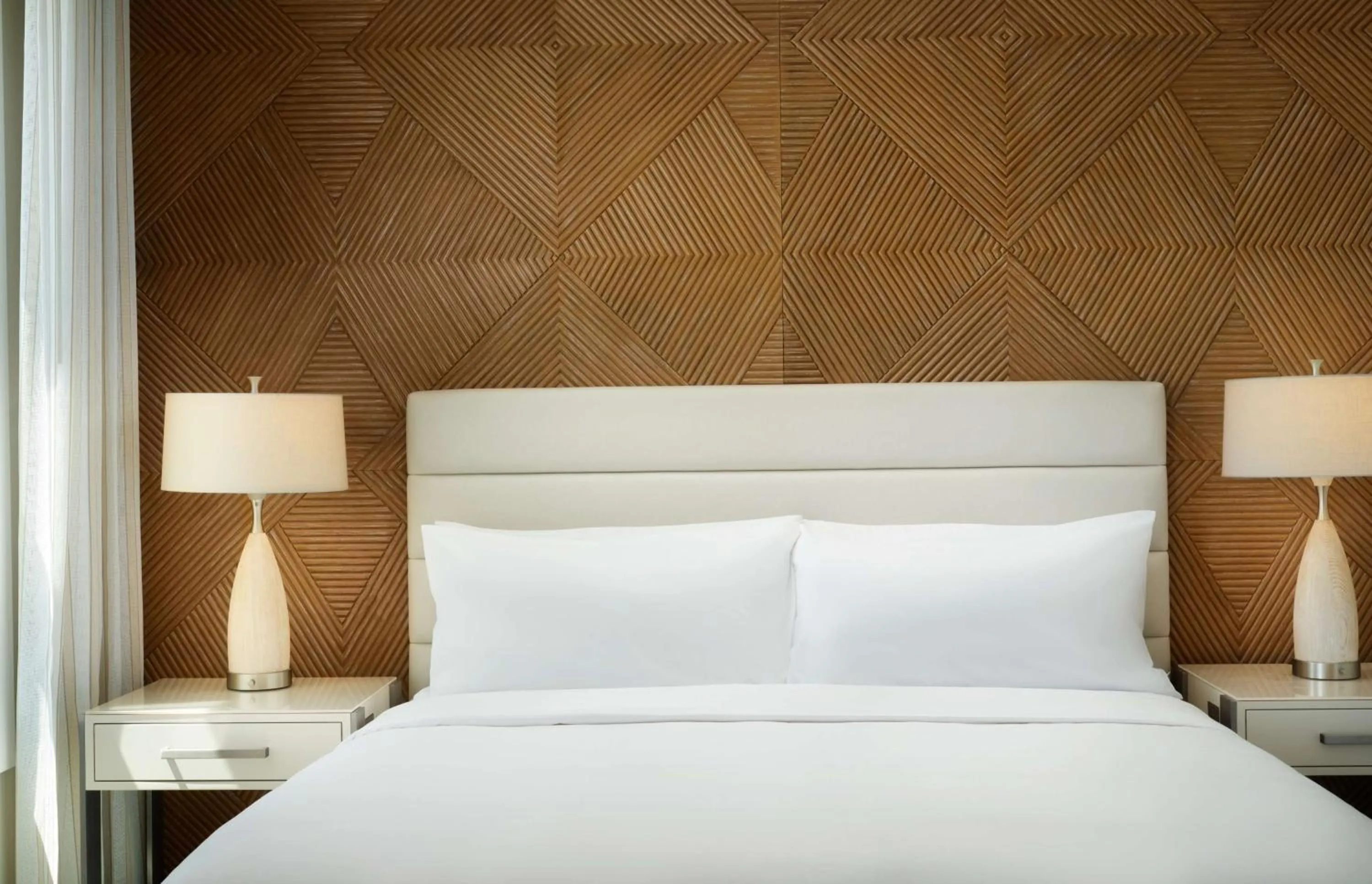 Bed in Shore House at The Del, LXR Hotels & Resorts