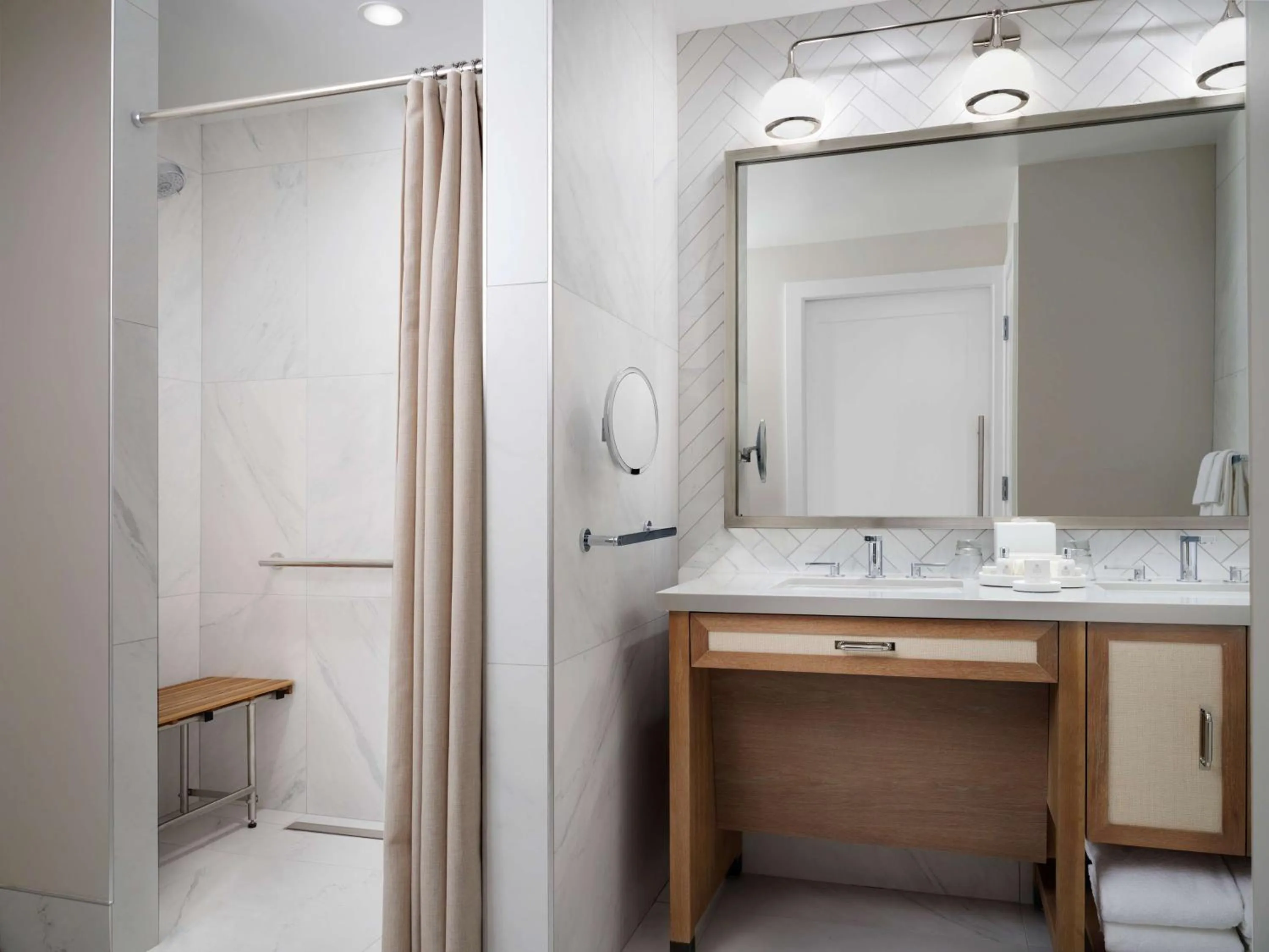 Bathroom in Shore House at The Del, LXR Hotels & Resorts